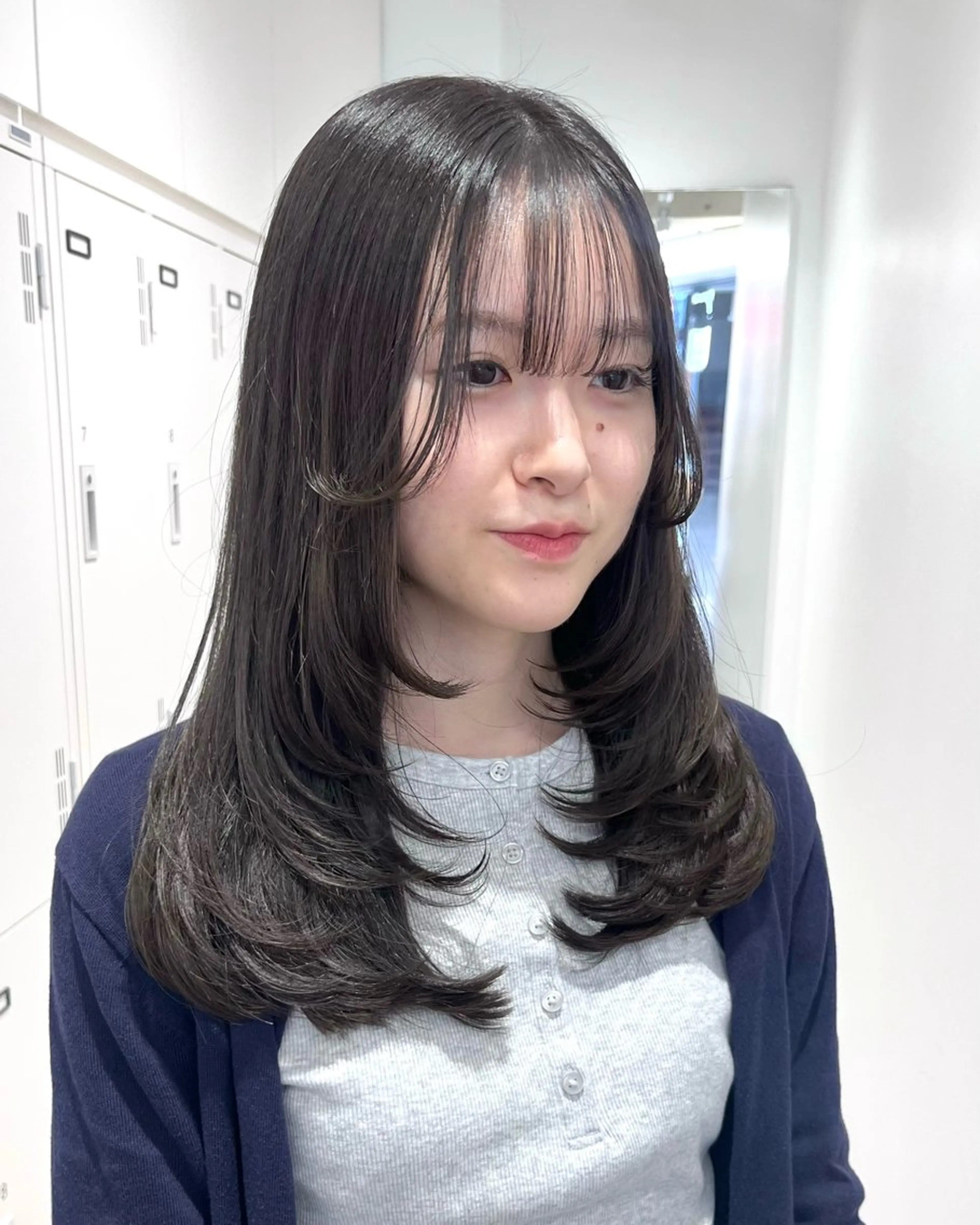 ミディアム 🪐💫レイヤー/ 似合わせ/あやねのヘアスタイル