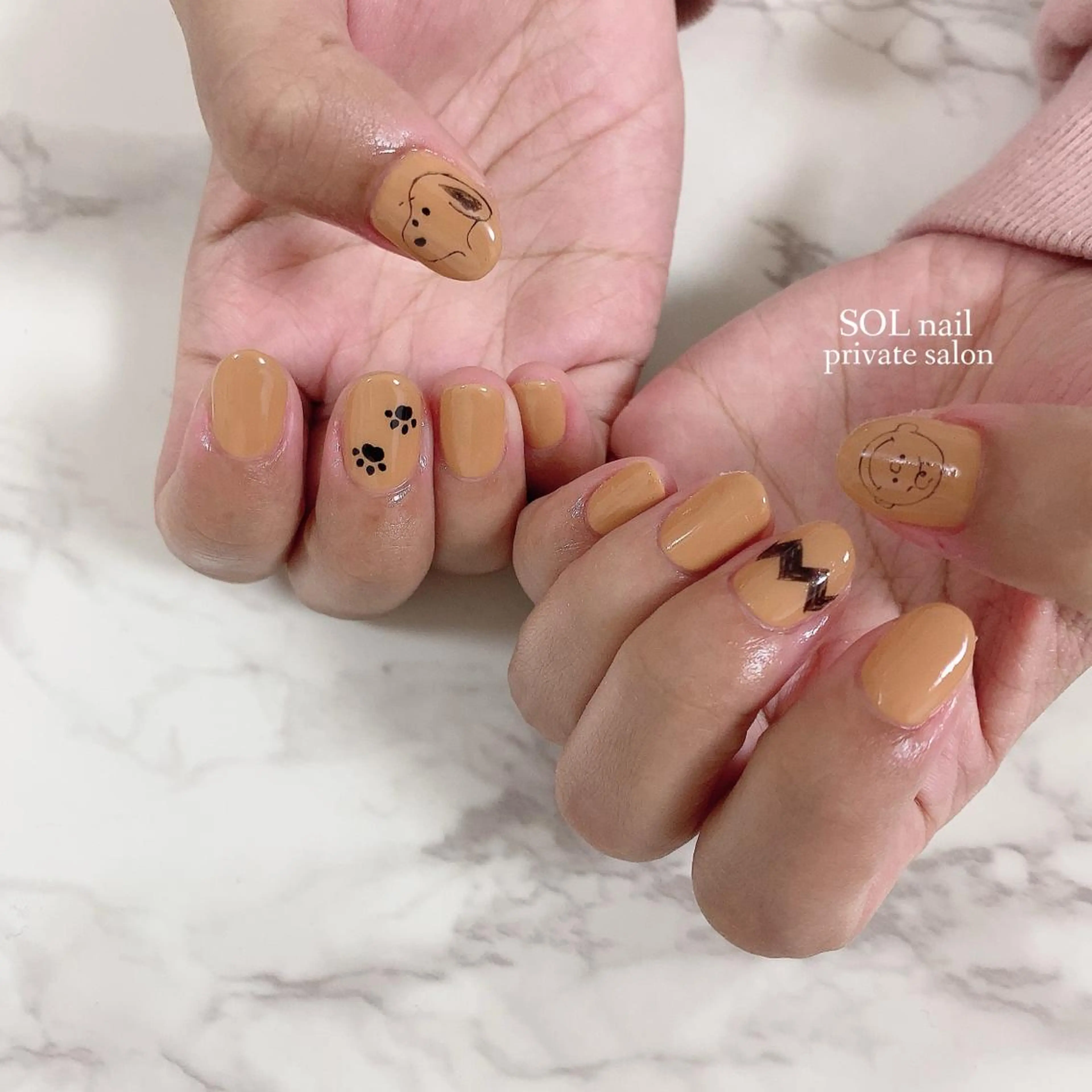 ネイル ハンドネイル SOL NAILのネイルデザイン