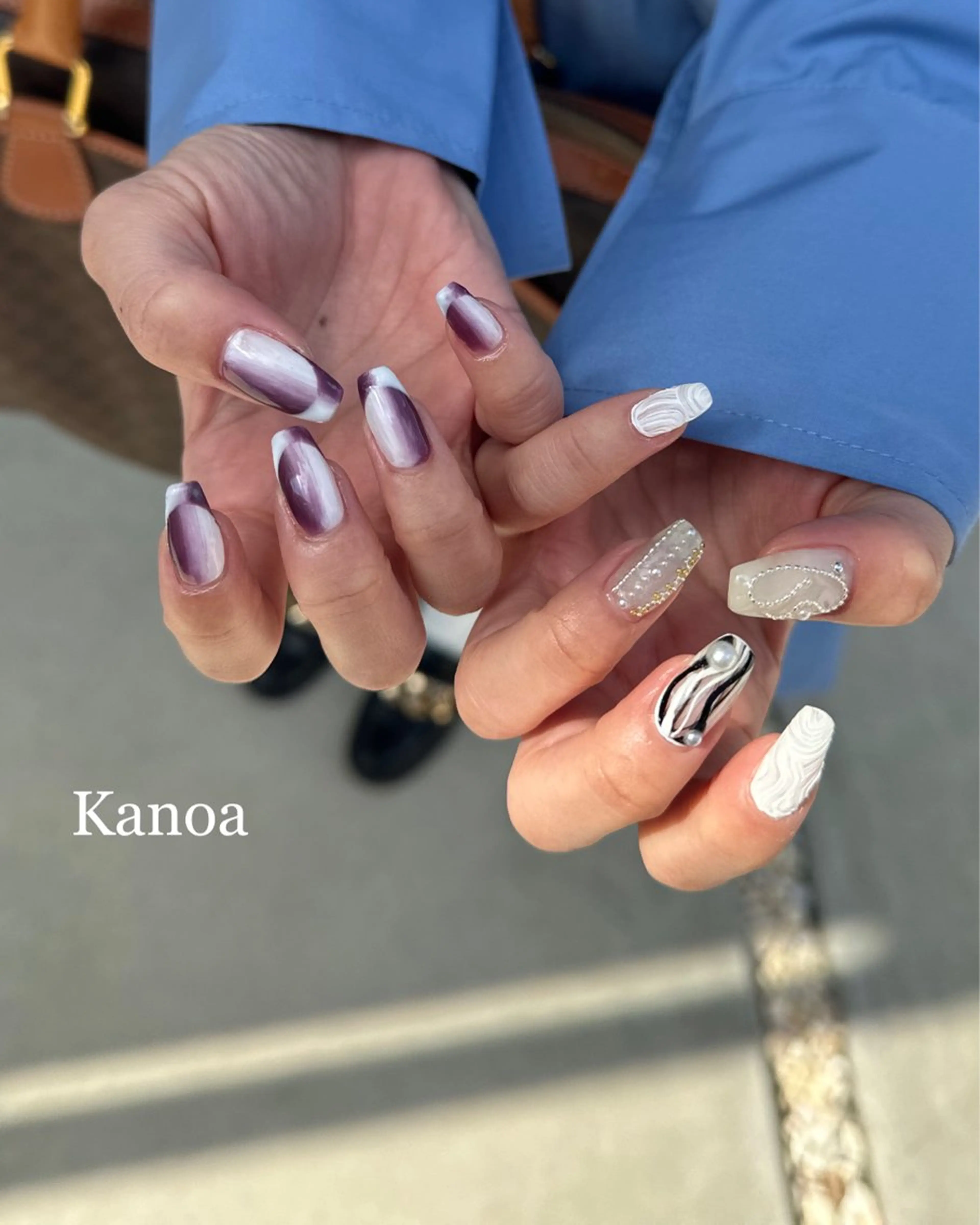 ネイル ハンドネイル megu_ kanoanailのネイルデザイン