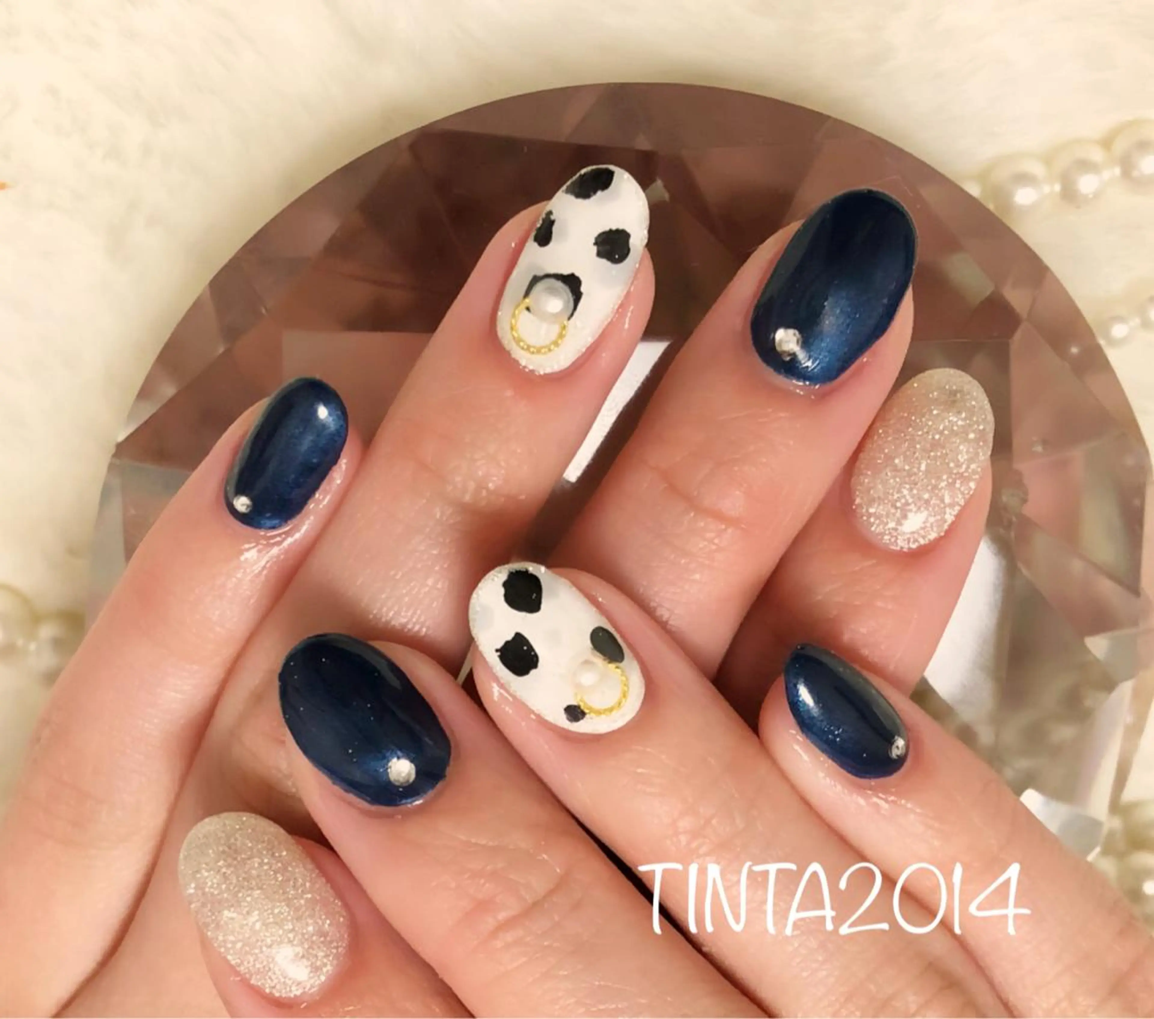 ネイル 冬ネイル 馬場 典子のネイルデザイン