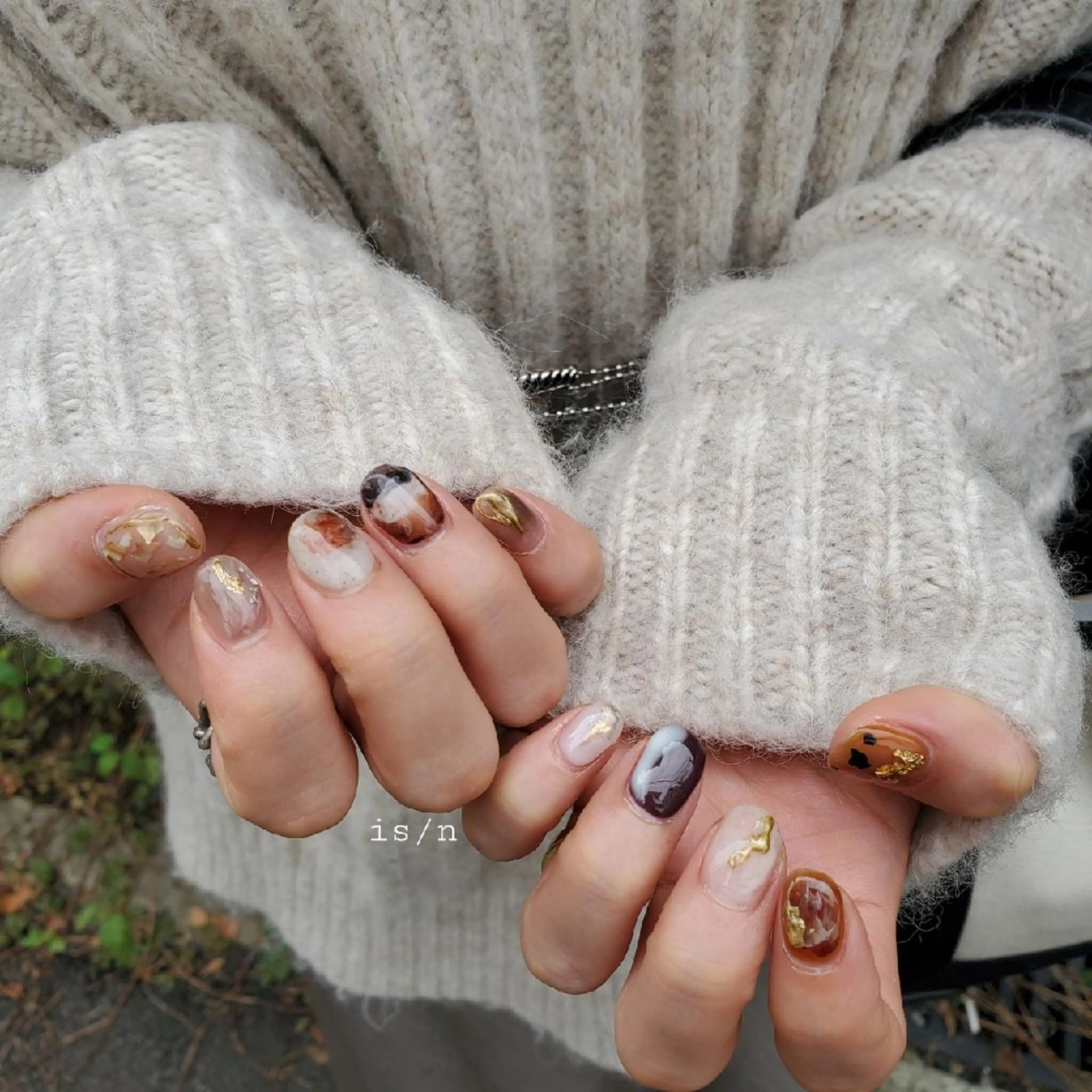 ネイル ハンドネイル 店長 佐藤のネイルデザイン