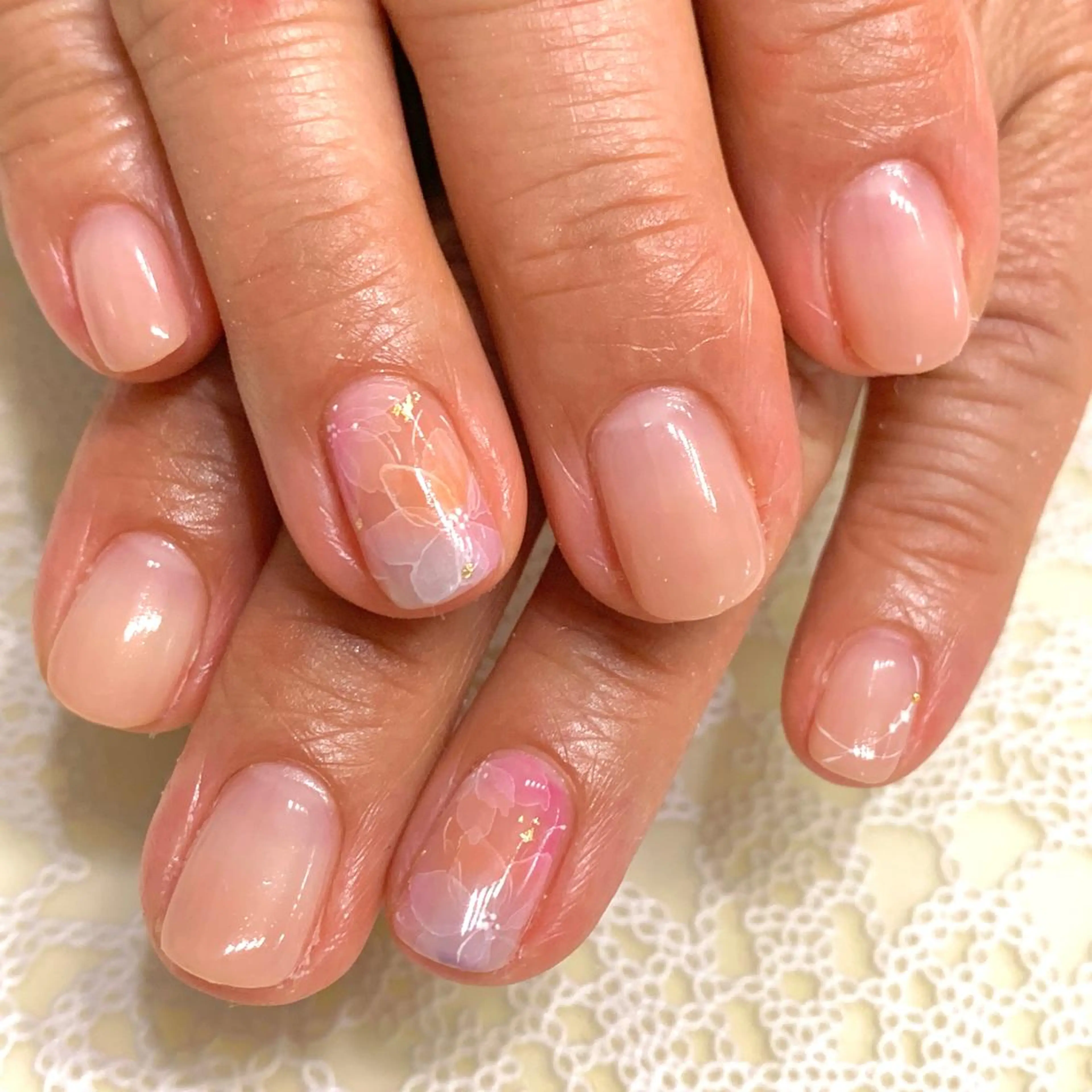 ネイル nonaMe 森のネイルデザイン