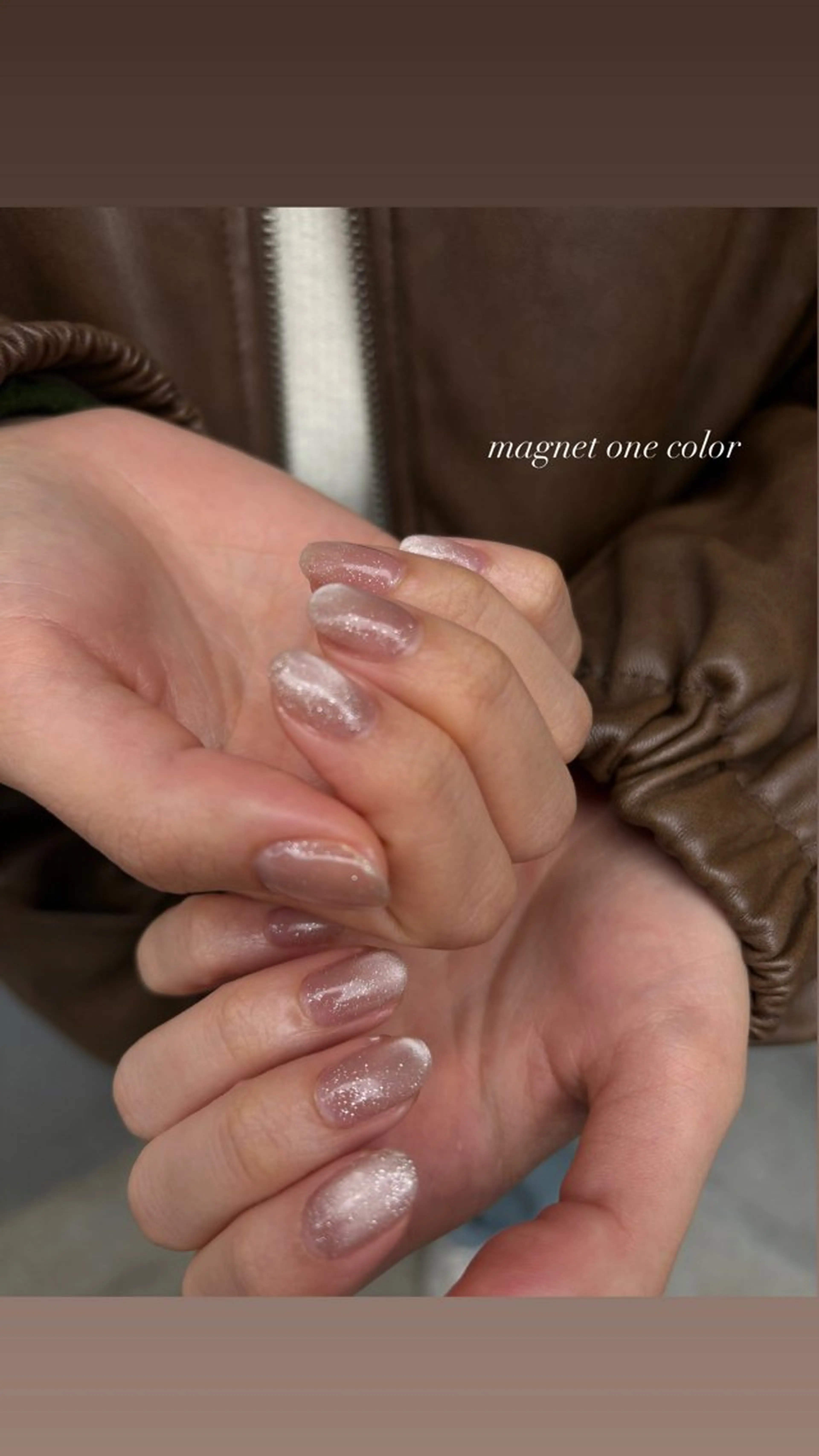 <オフ有り> フラッシュマグネット *事前に爪のお写真をお願いしておりますの写真