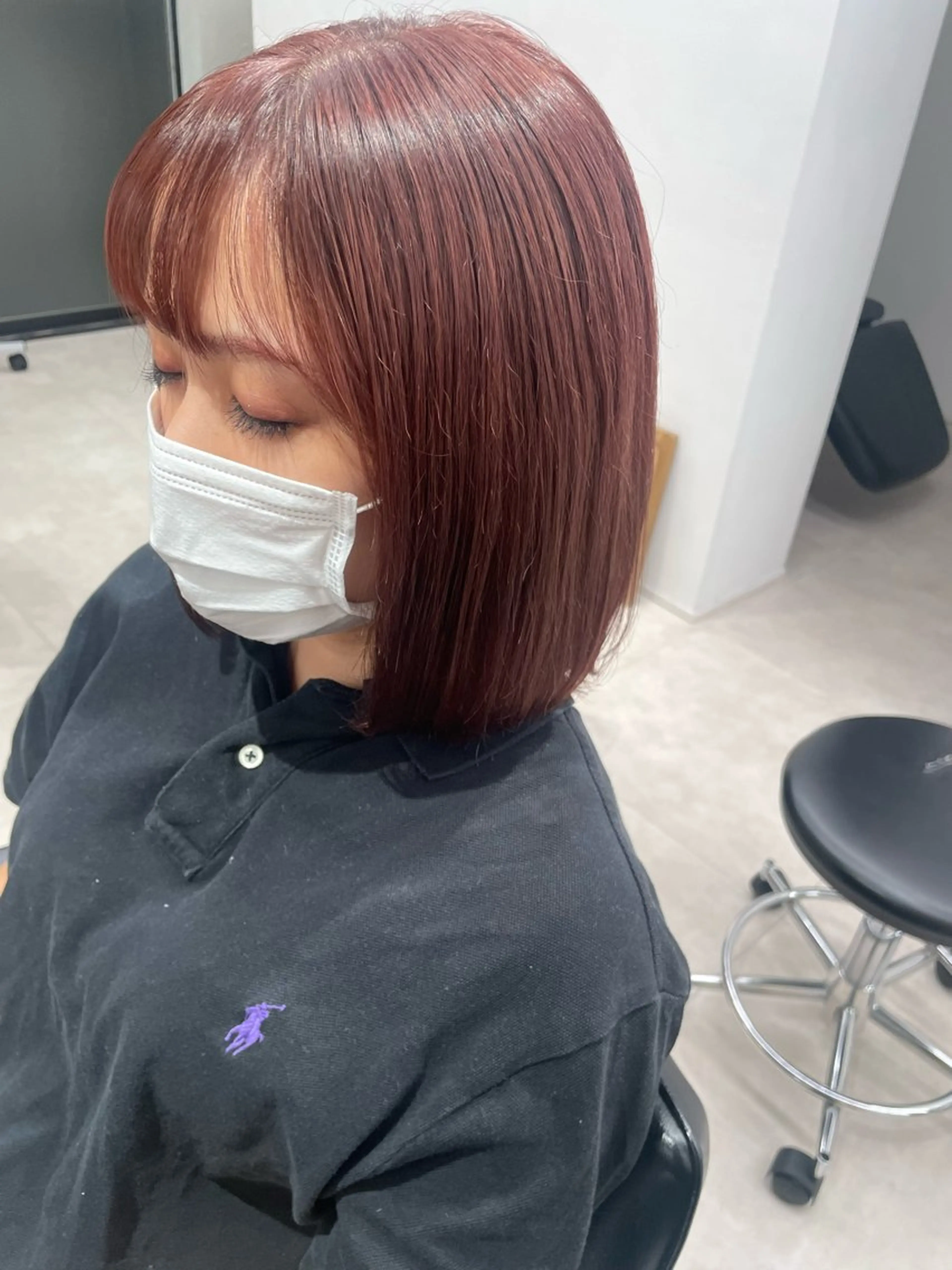 ミディアム カラー 赤み消し×透明感 /🌙suwa🌙のヘアスタイル