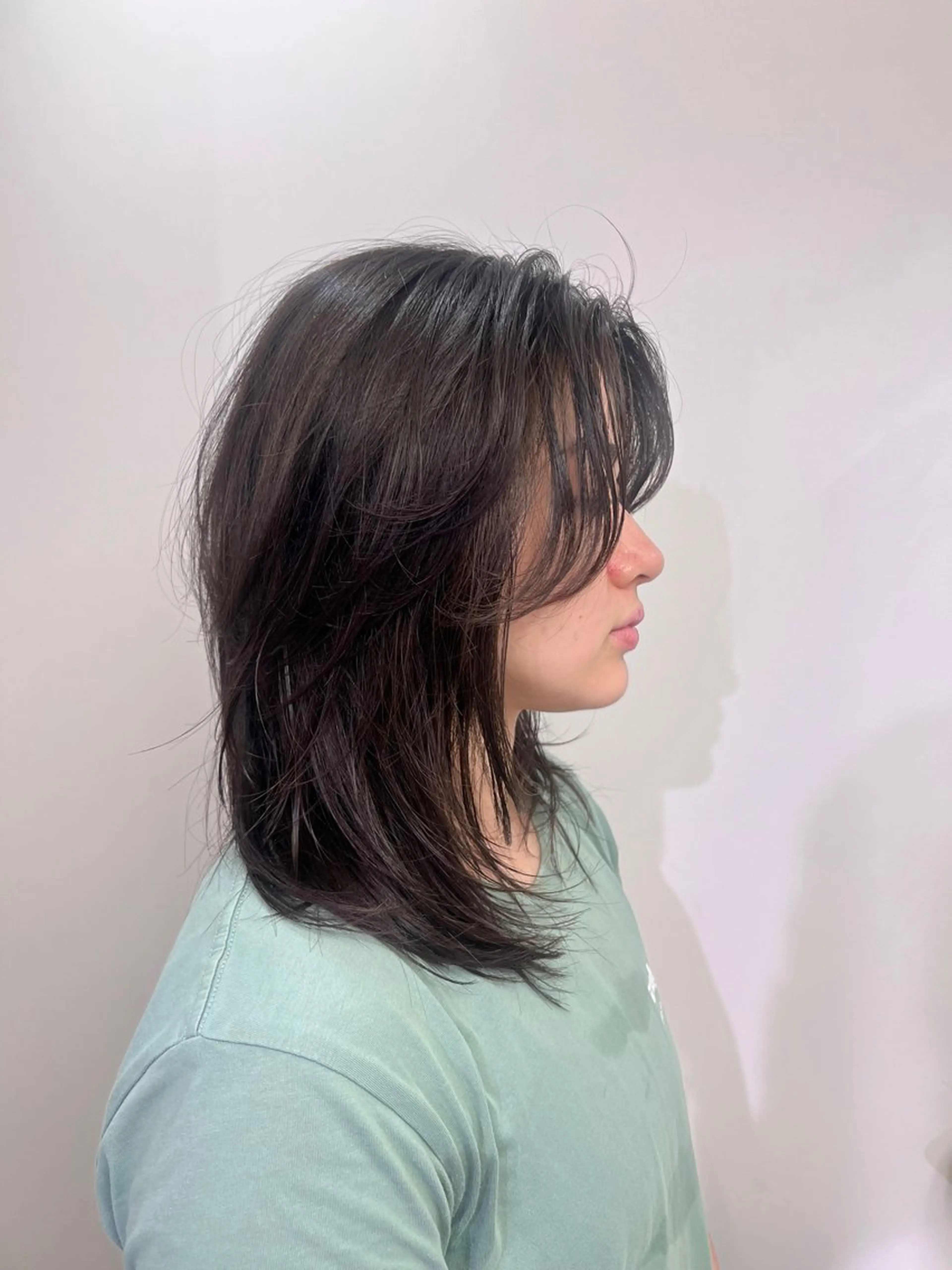 ミディアム カット トリートメント 山中 欧輔のヘアスタイル