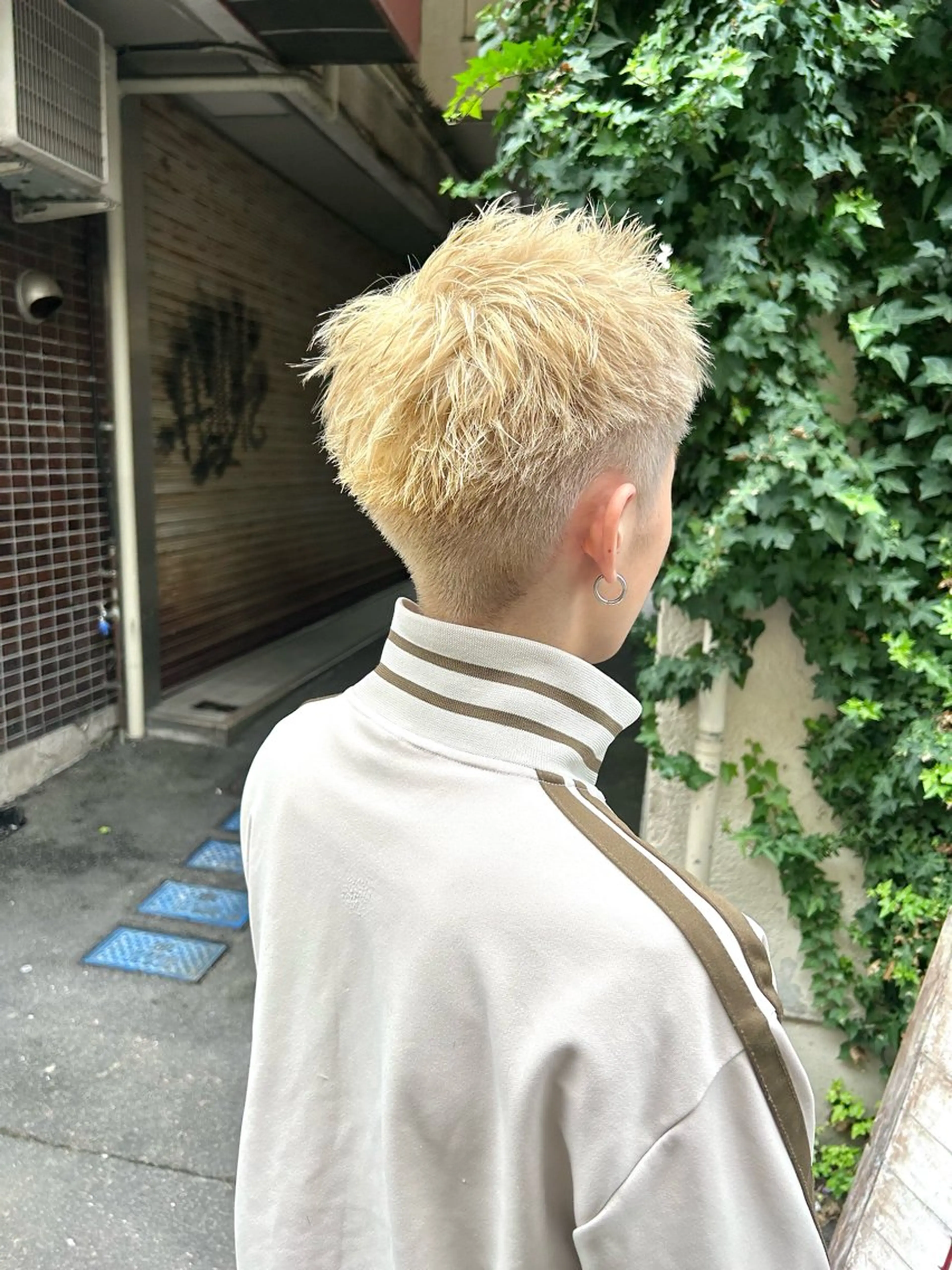 メンズ メンズブリーチ 樋富 優香のヘアスタイル