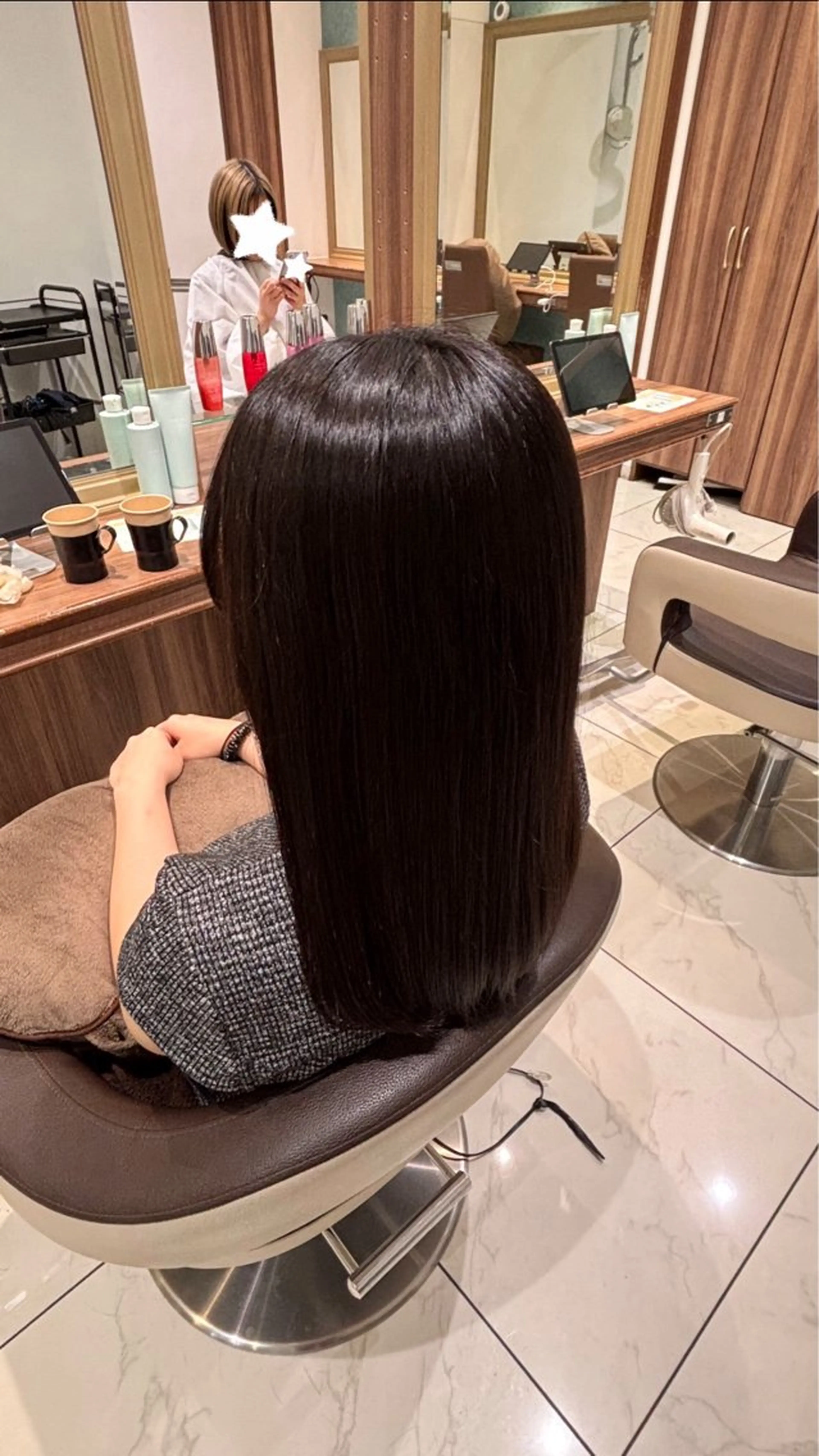 パーマ Ash 平井 青木🤍のヘアスタイル