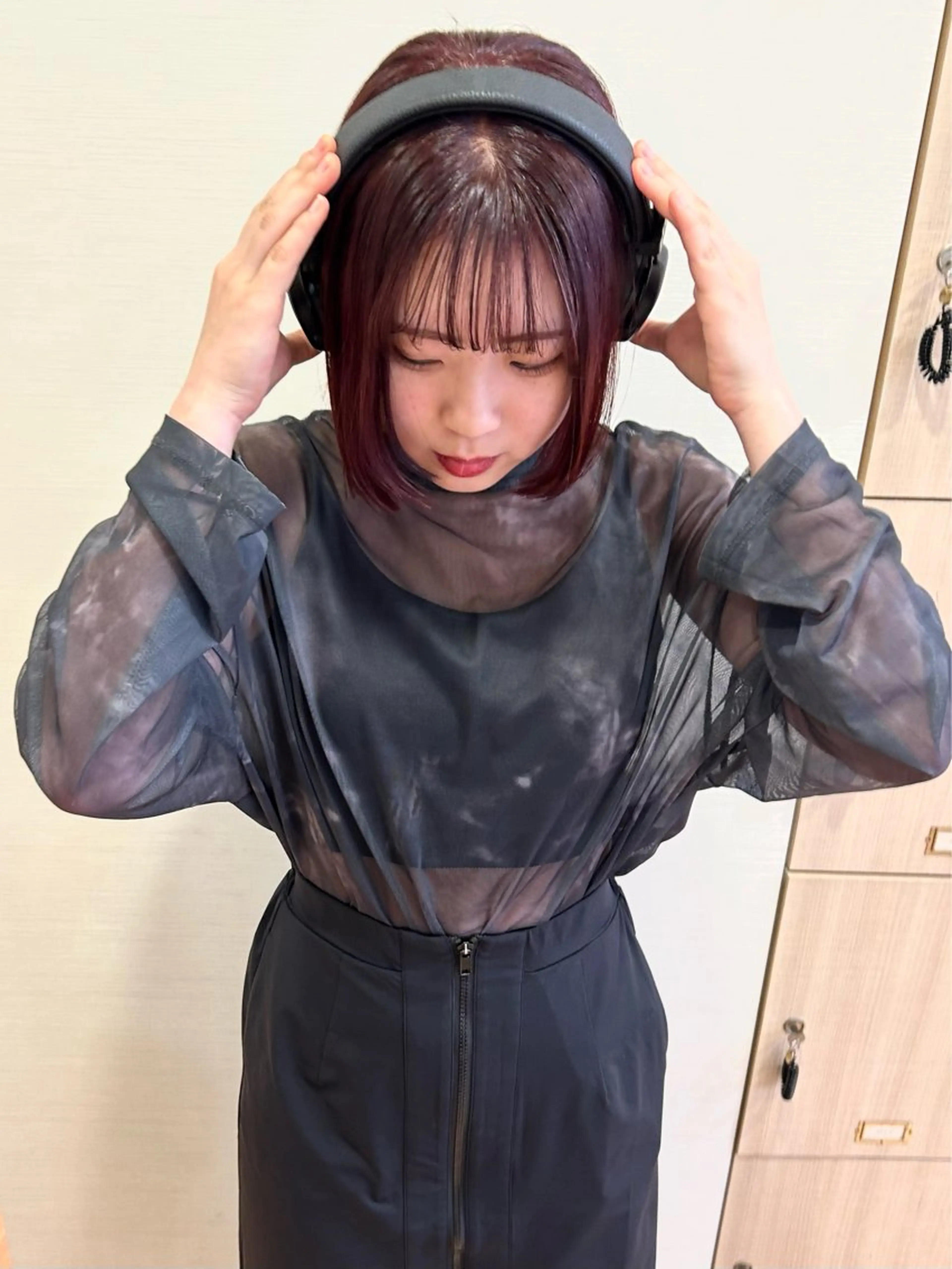 ショート カラー ミ ユのヘアスタイル