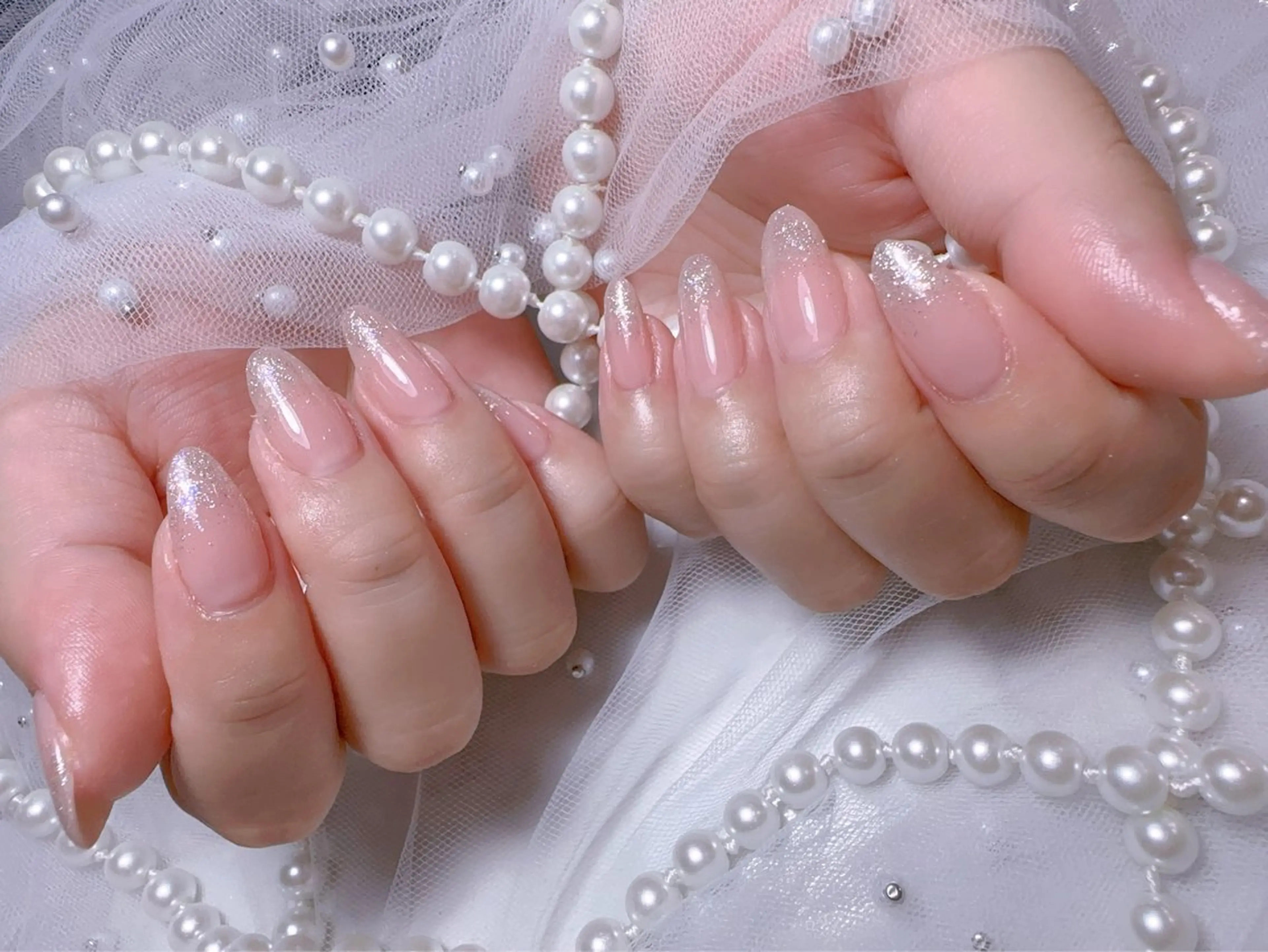 ネイル ラメ(グリッター) ラメグラデーション You&Me Miyuのネイルデザイン