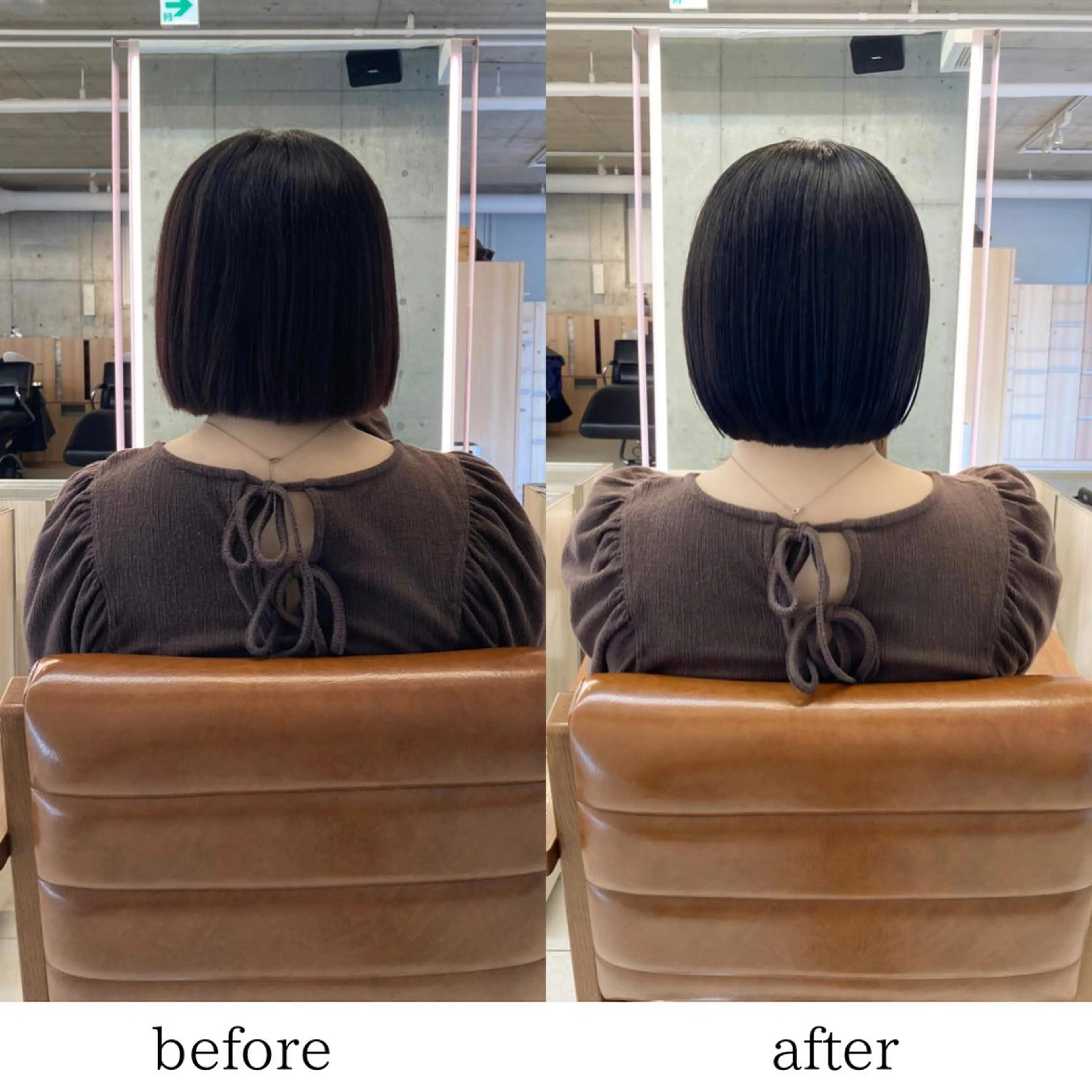 ショート ボブ 畔上 尚也のヘアスタイル