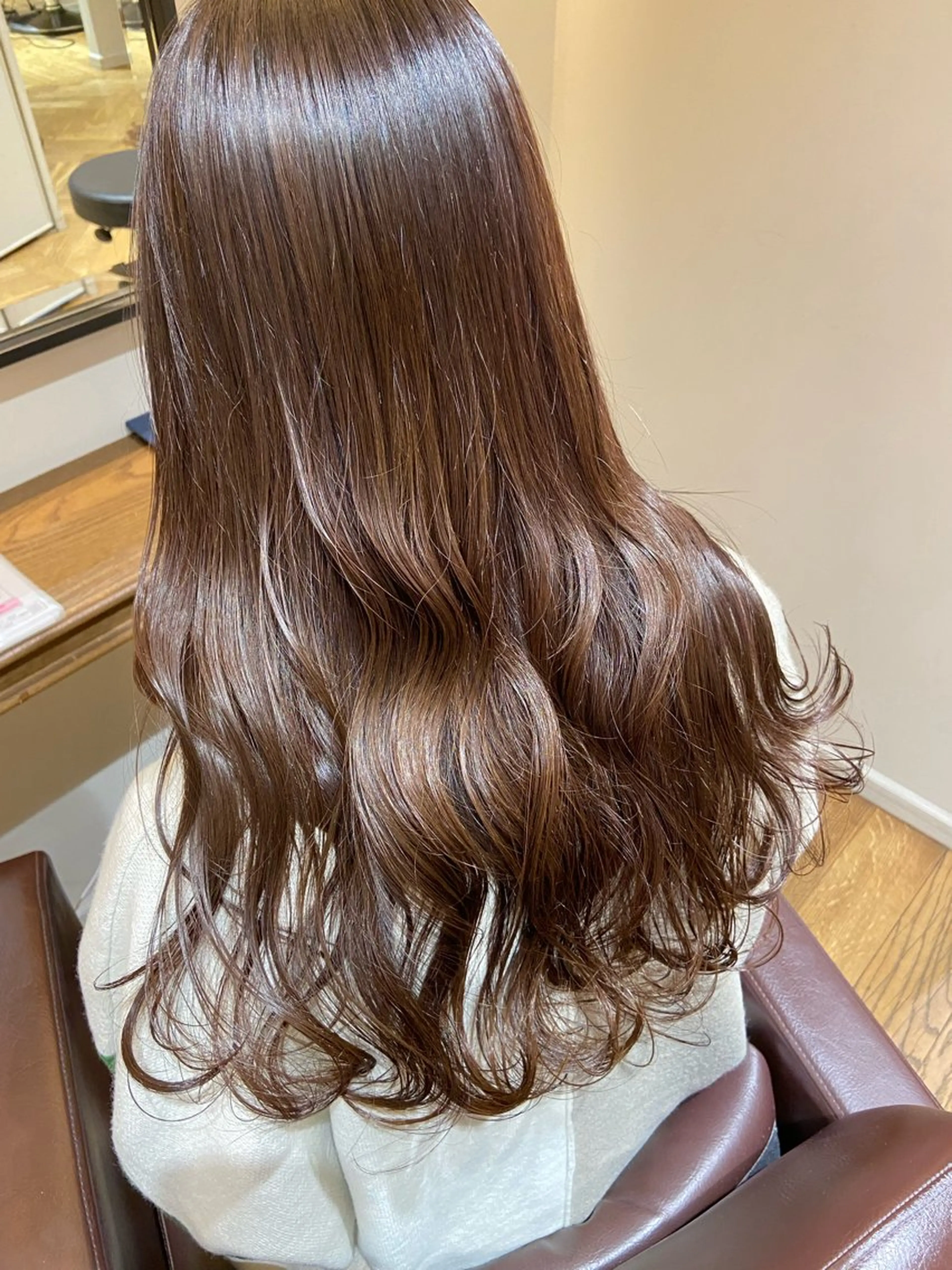 ロング カット ヘアカラー 透明感カラー🎀 tasty／makoのヘアスタイル