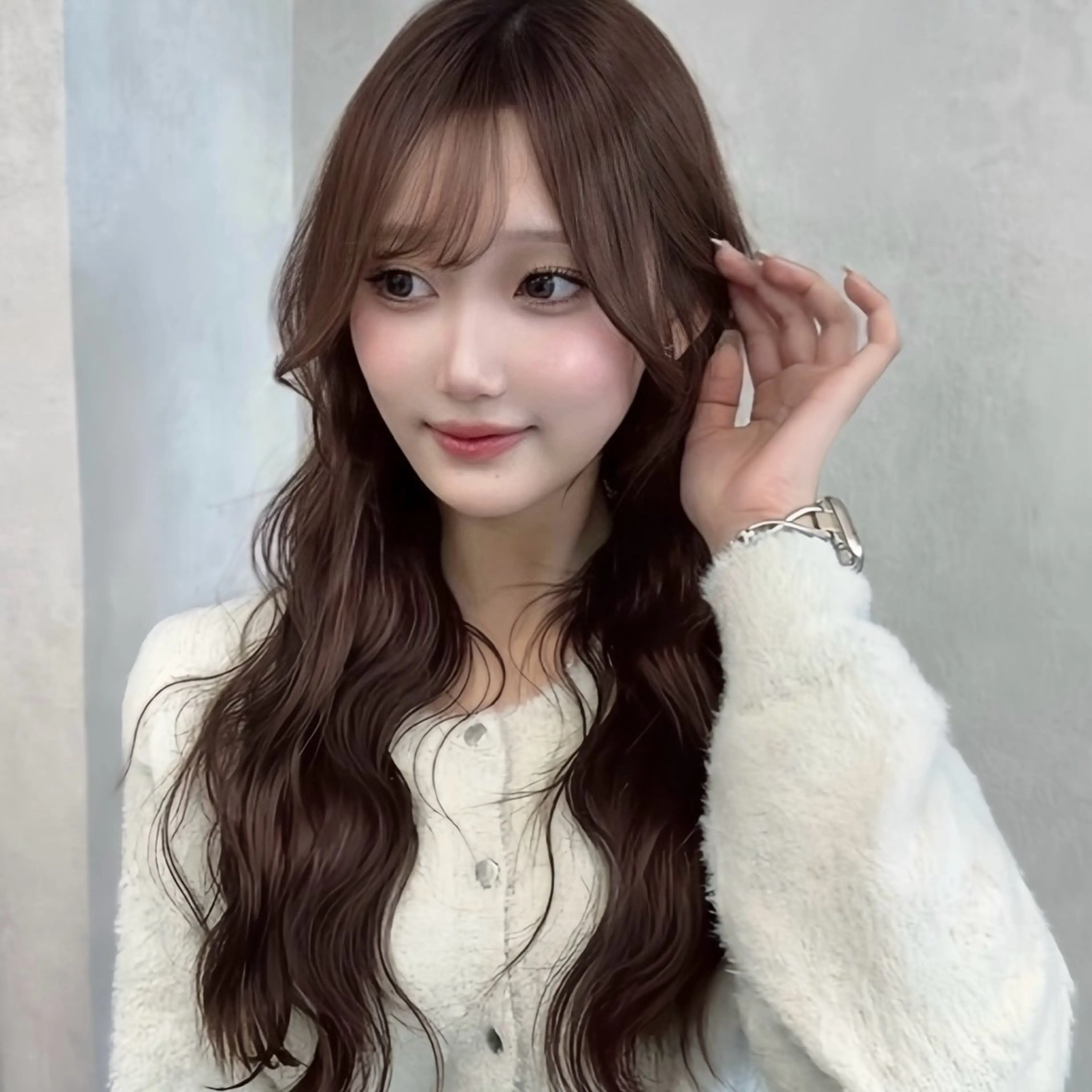 ロング カラー ヘアアレンジ ⭐️ショート/ボブ/ 艶カラー/りょうがのヘアスタイル