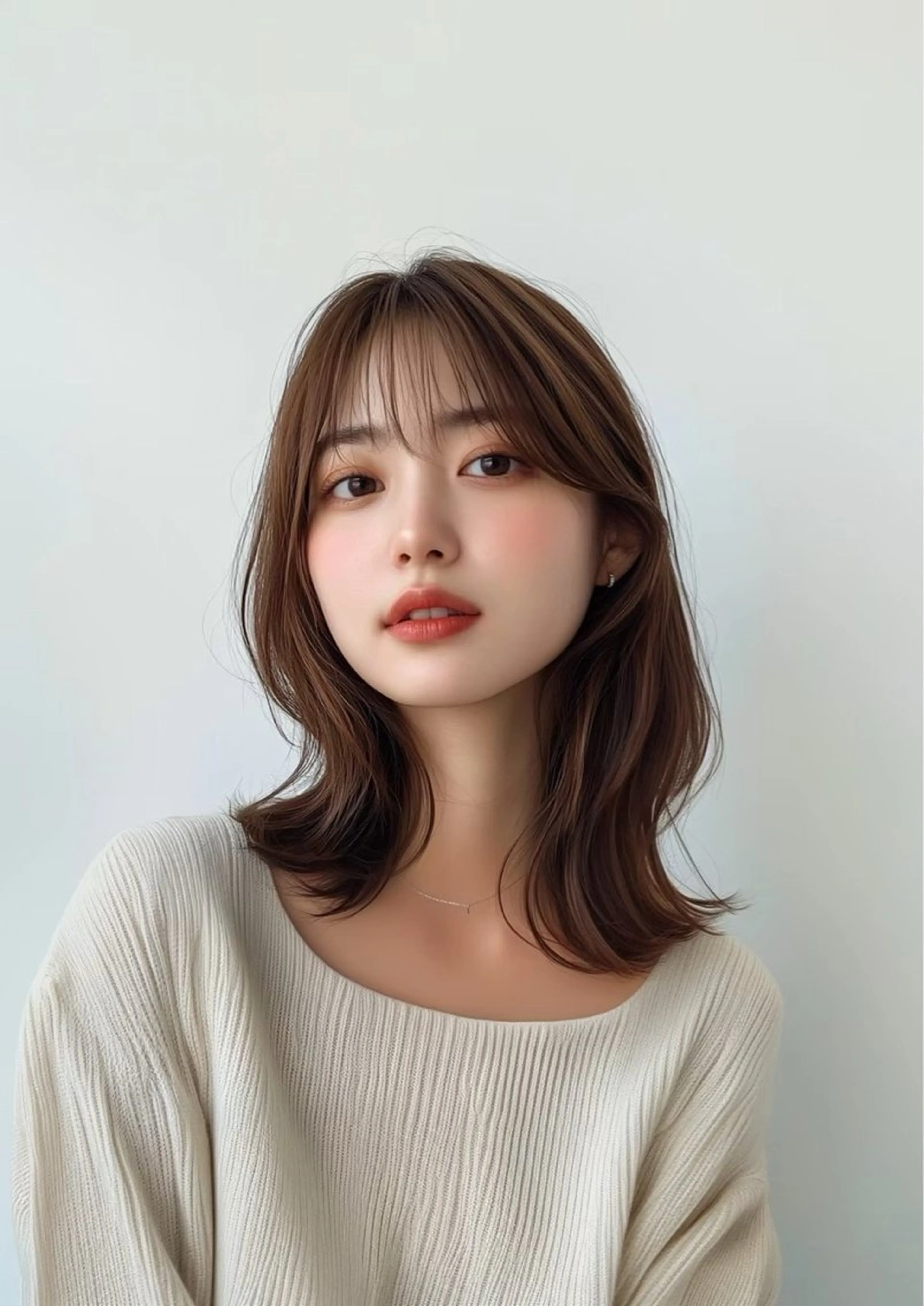 ミディアム 艶カラー/ヘアセット 着付け　ふうか　渋谷のヘアスタイル