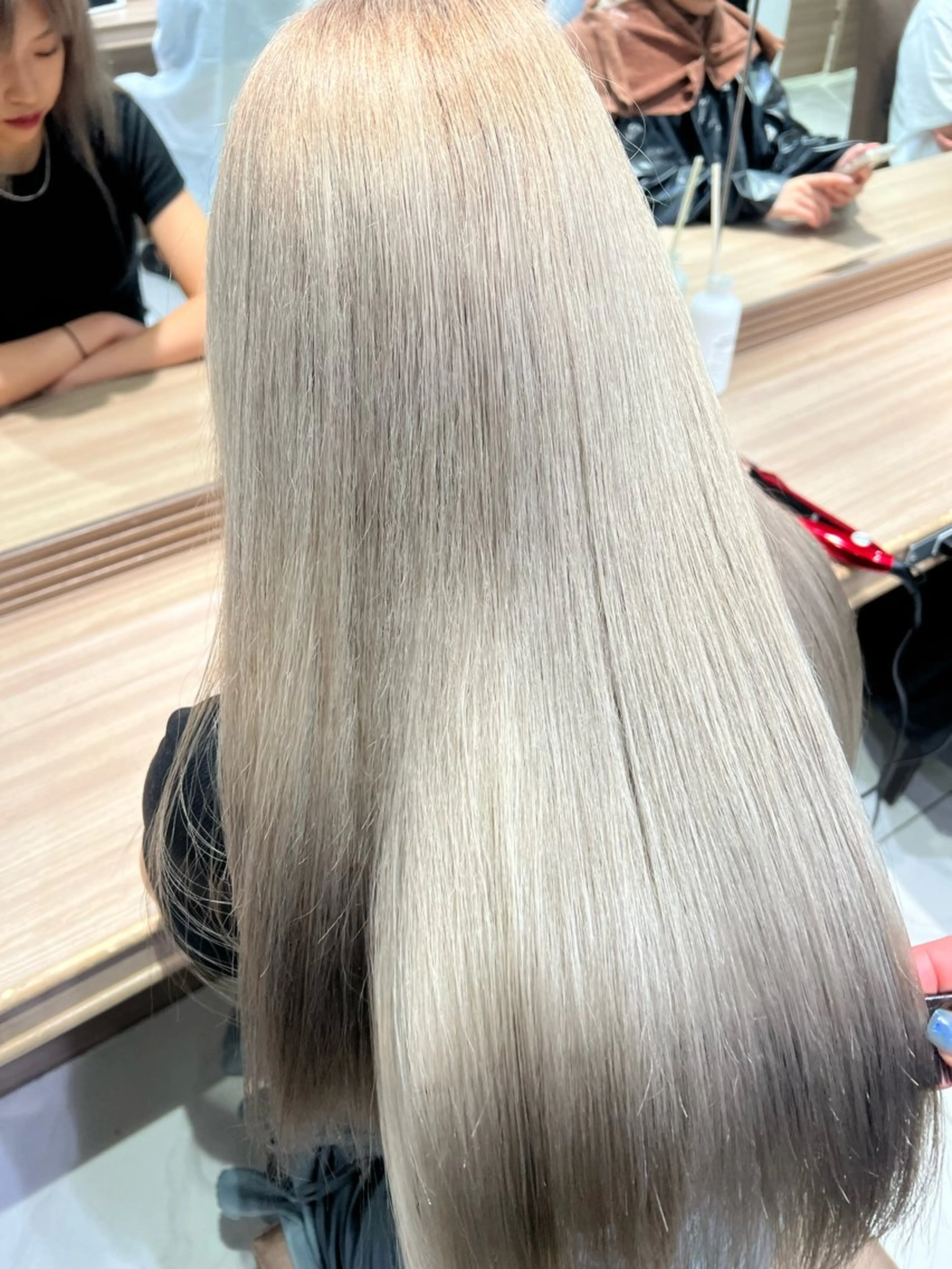 ロング カラー ブリーチ/デザイン 💎ryuyaのヘアスタイル