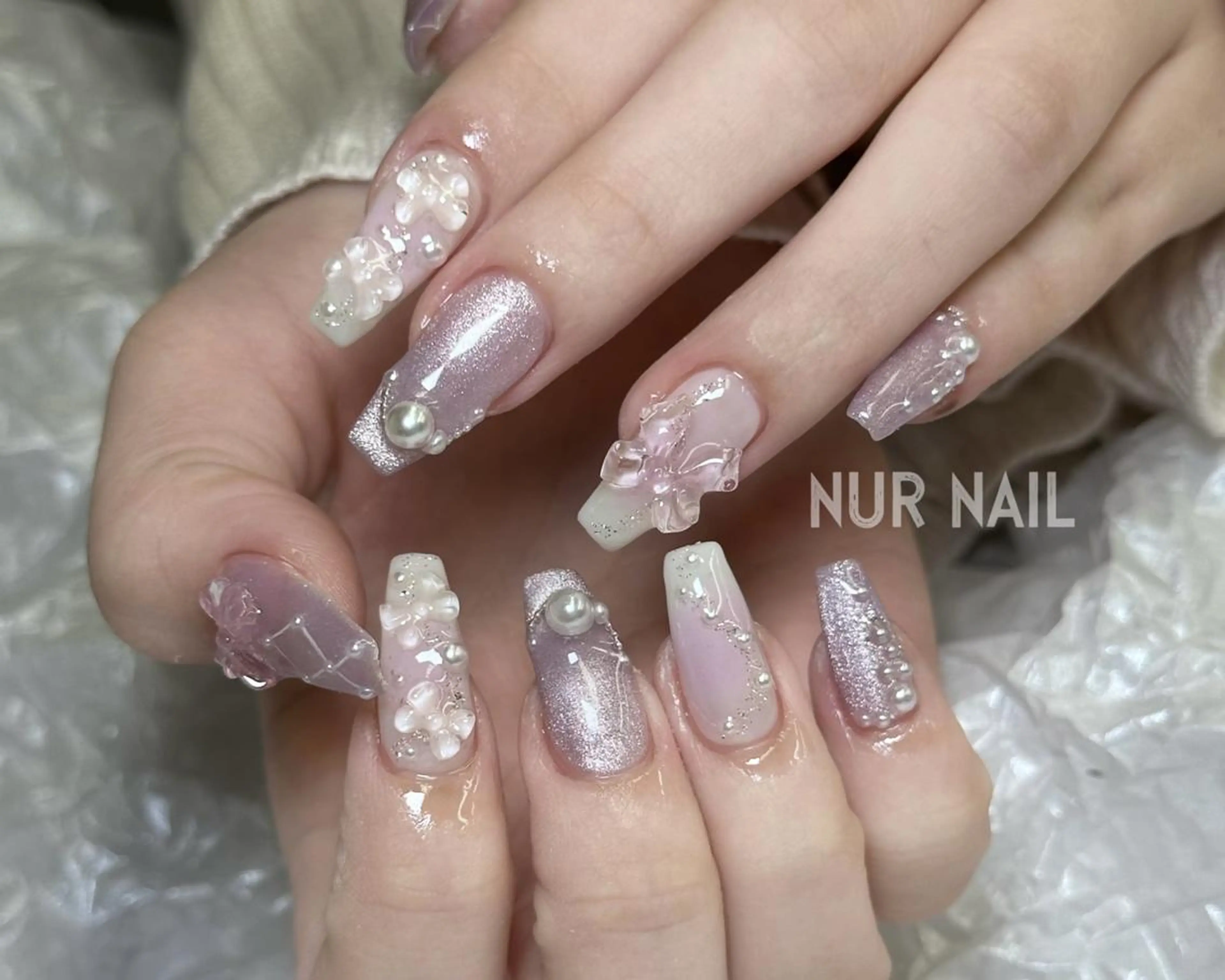 ネイル ハンドネイル 🫧NUR NAIL✨のネイルデザイン