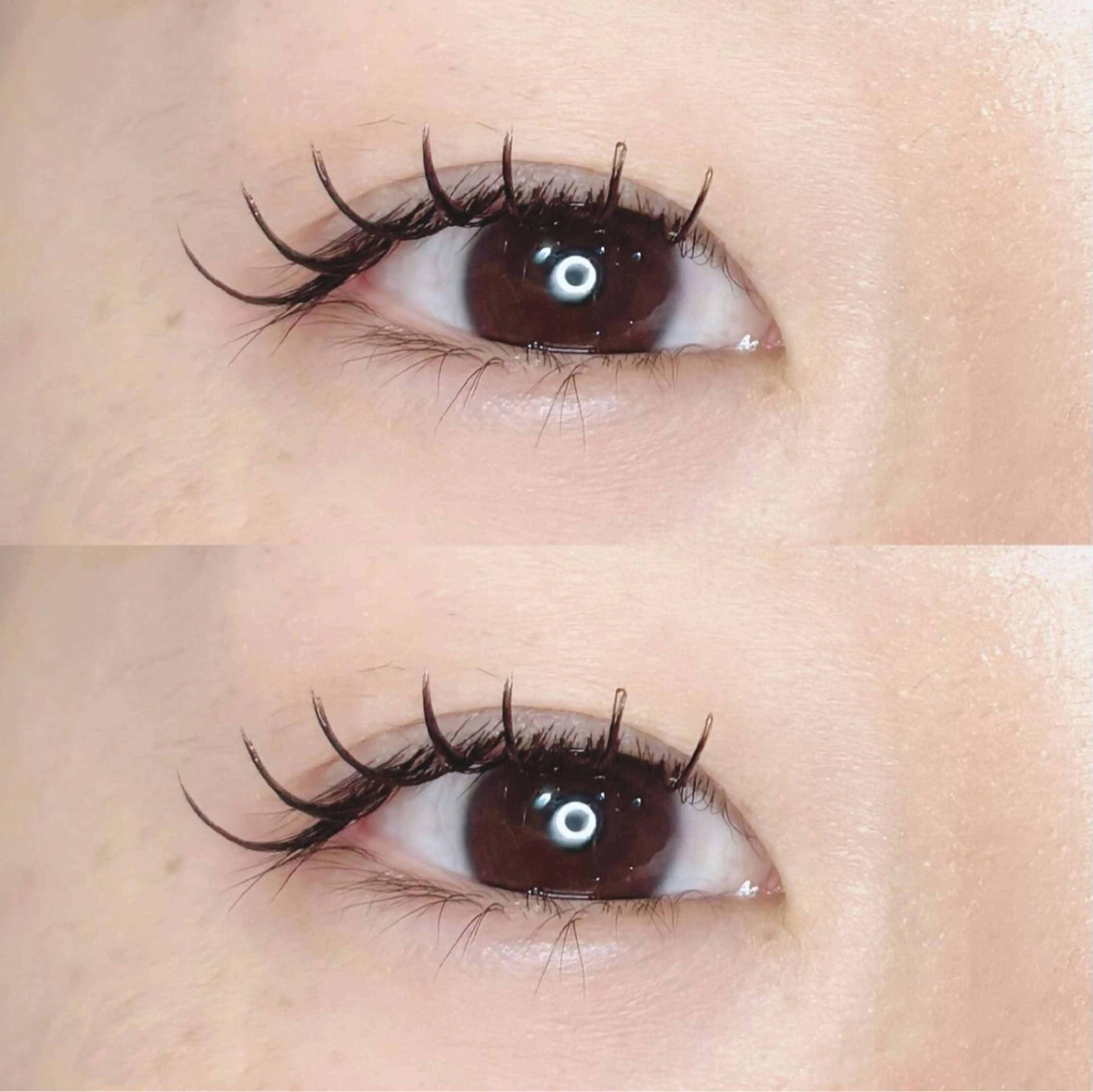 マツエク・マツパ フラットラッシュ 堀内 優衣💗パリジェンヌのマツエク・マツパデザイン