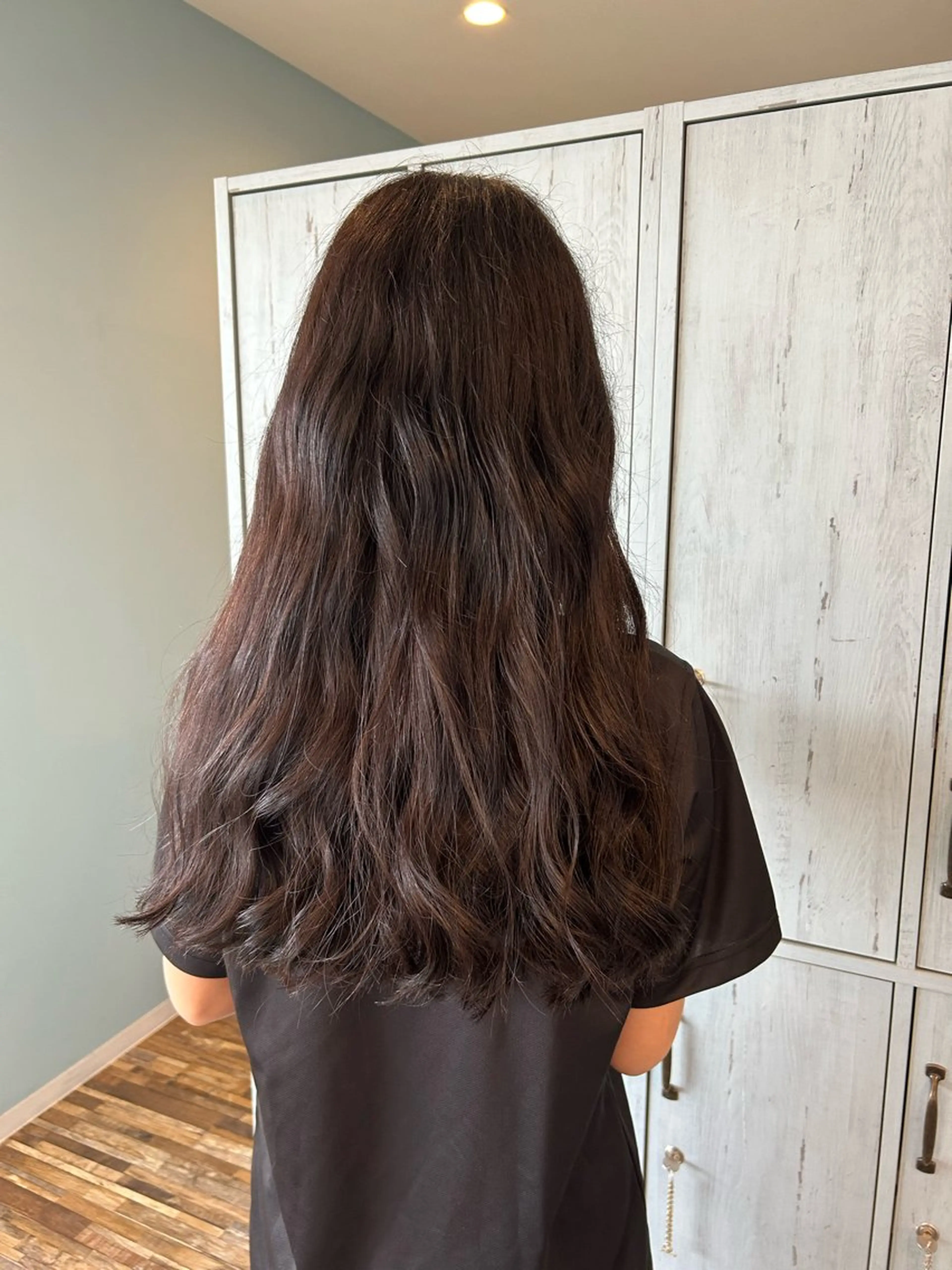 ロング 高木 瑶子のヘアスタイル