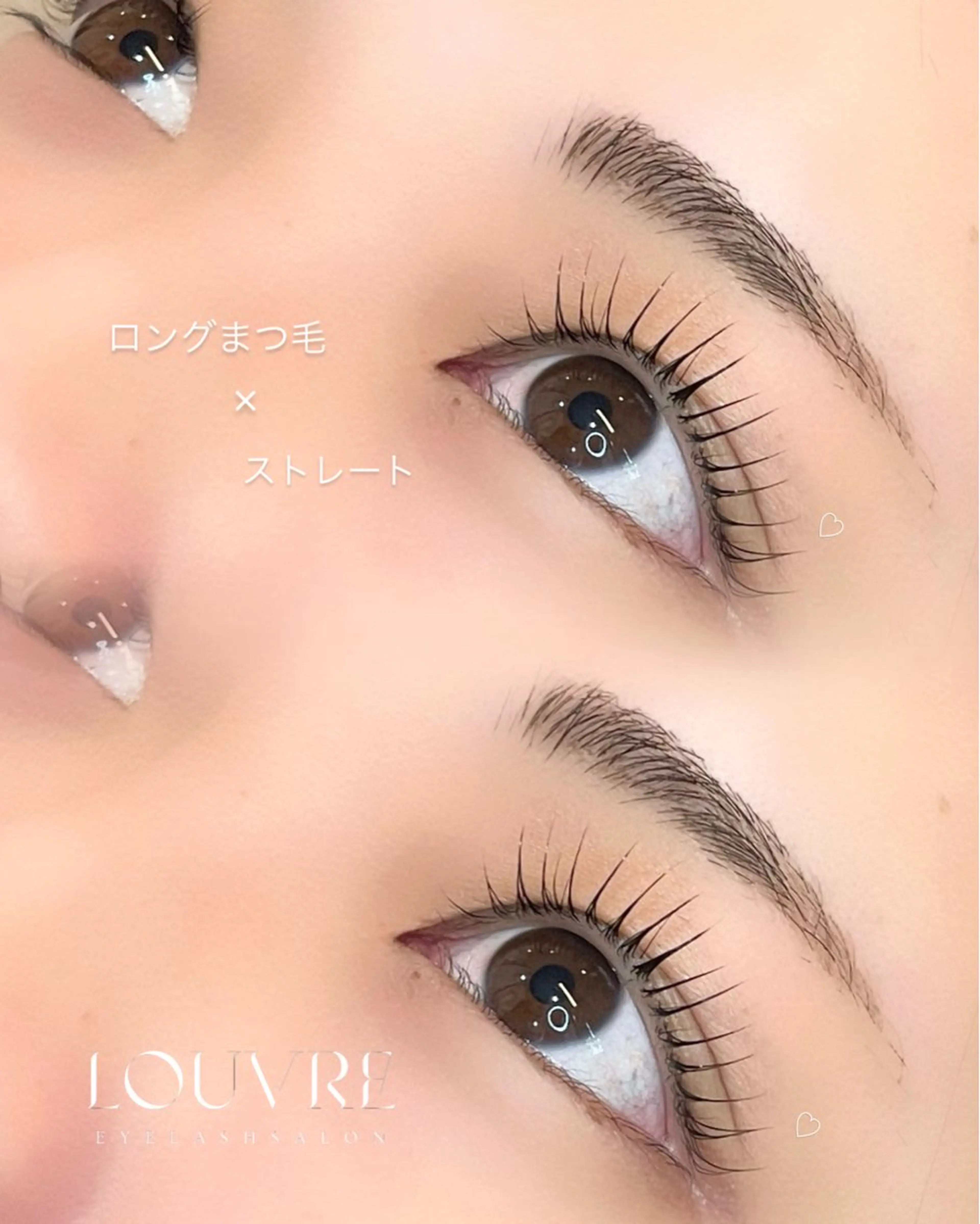 マツエク・マツパ Louvre Eye list/FUKAのマツエク・マツパデザイン