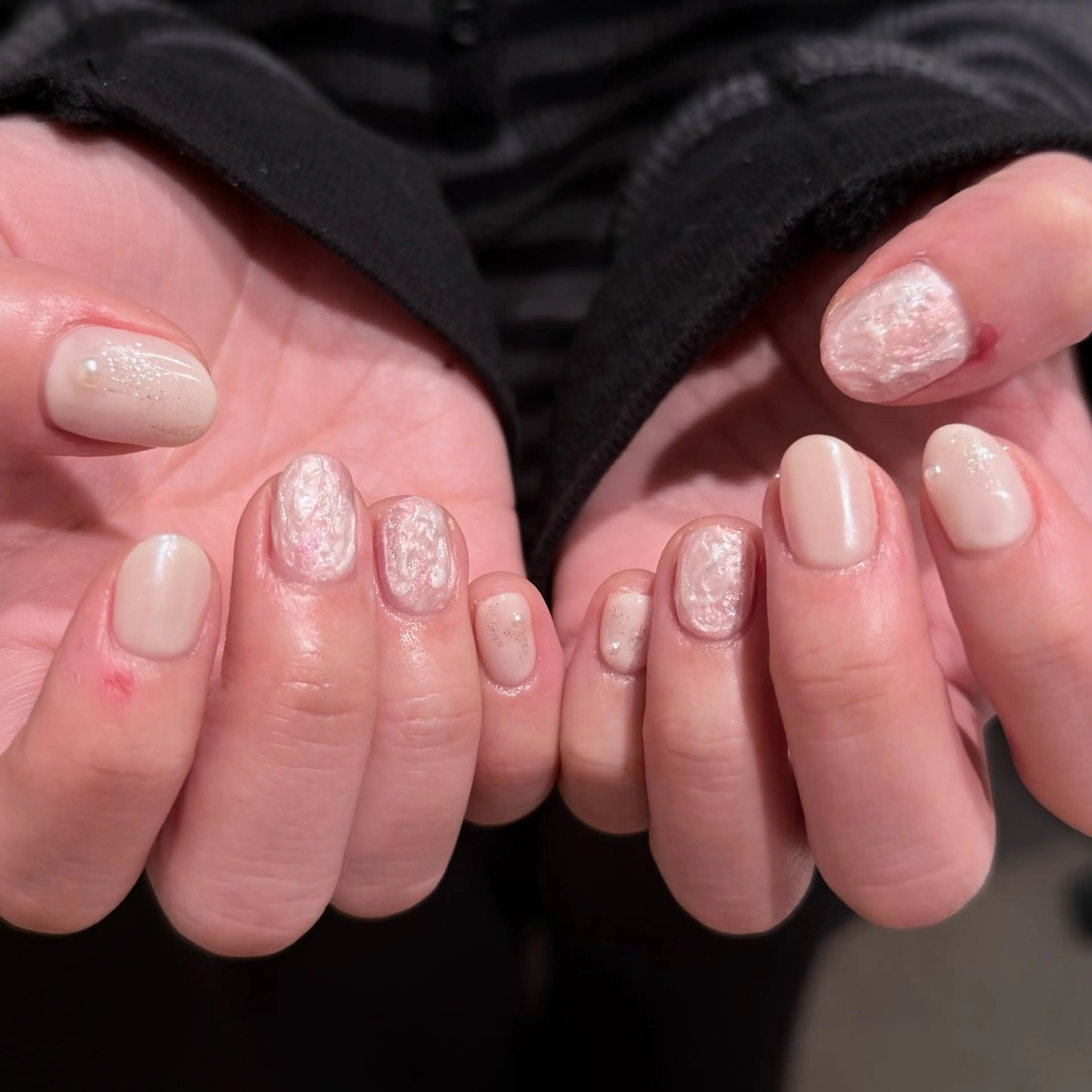 マツエク・マツパ ハンドネイル 🎀 Hiyubi._.nail 🫧所属・🎀フェイ フェイ🫧💗のネイルデザイン