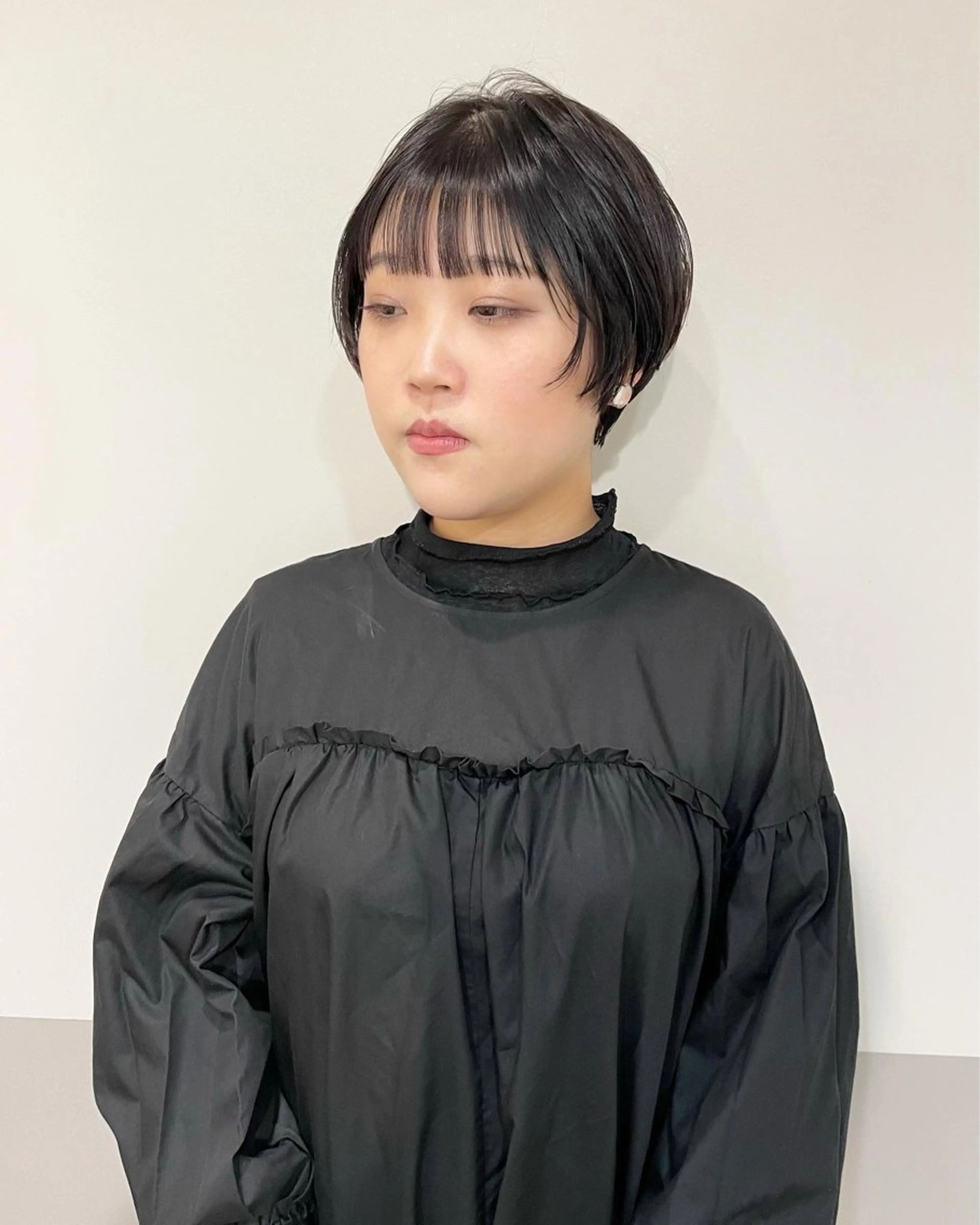 ショート カラー ヘアアレンジ カット ヘアカラー トリートメント ボブ/ミニボブ/ 立河今日子のヘアスタイル