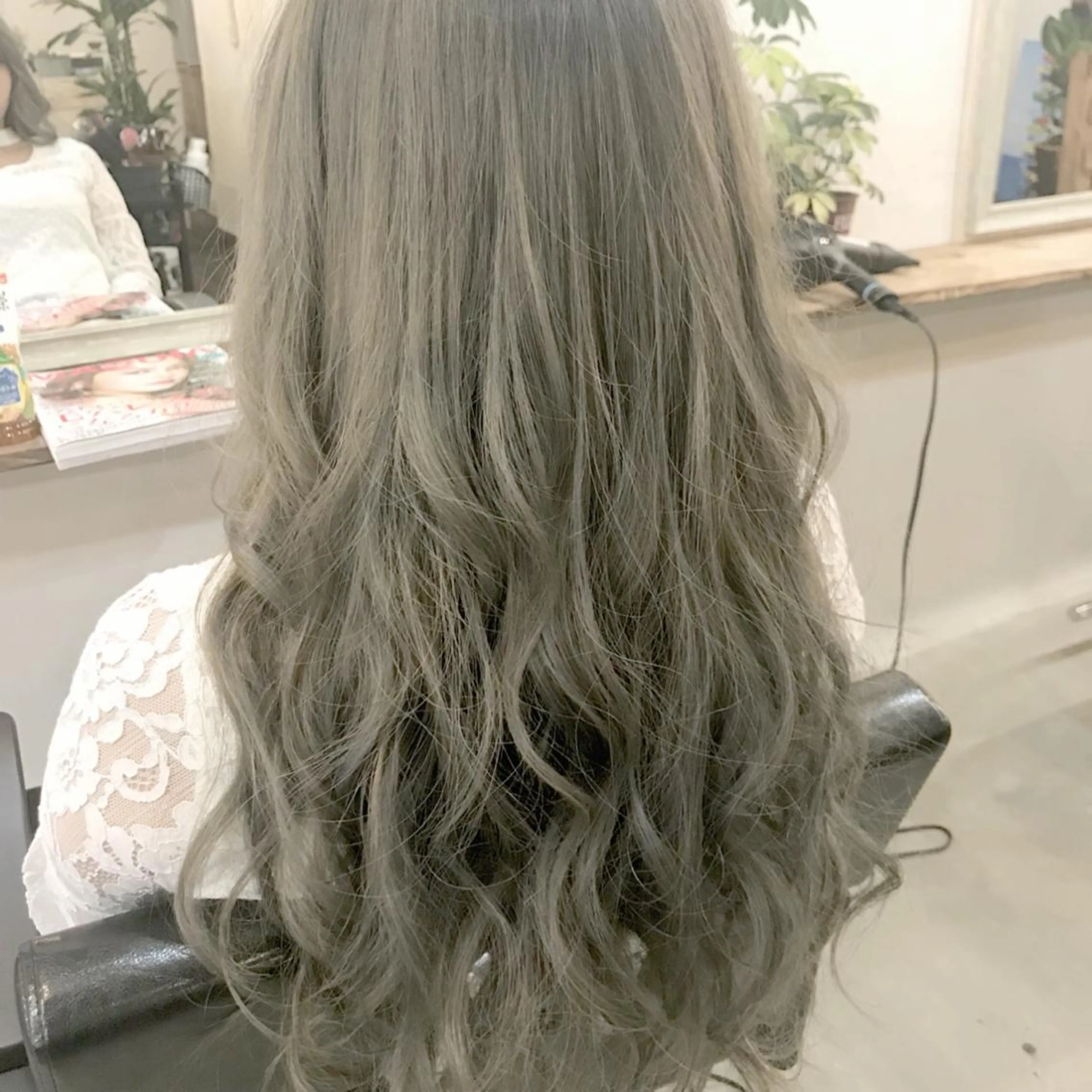 ロング カラー メンズ限定クーポン シェアサロン博多のヘアスタイル