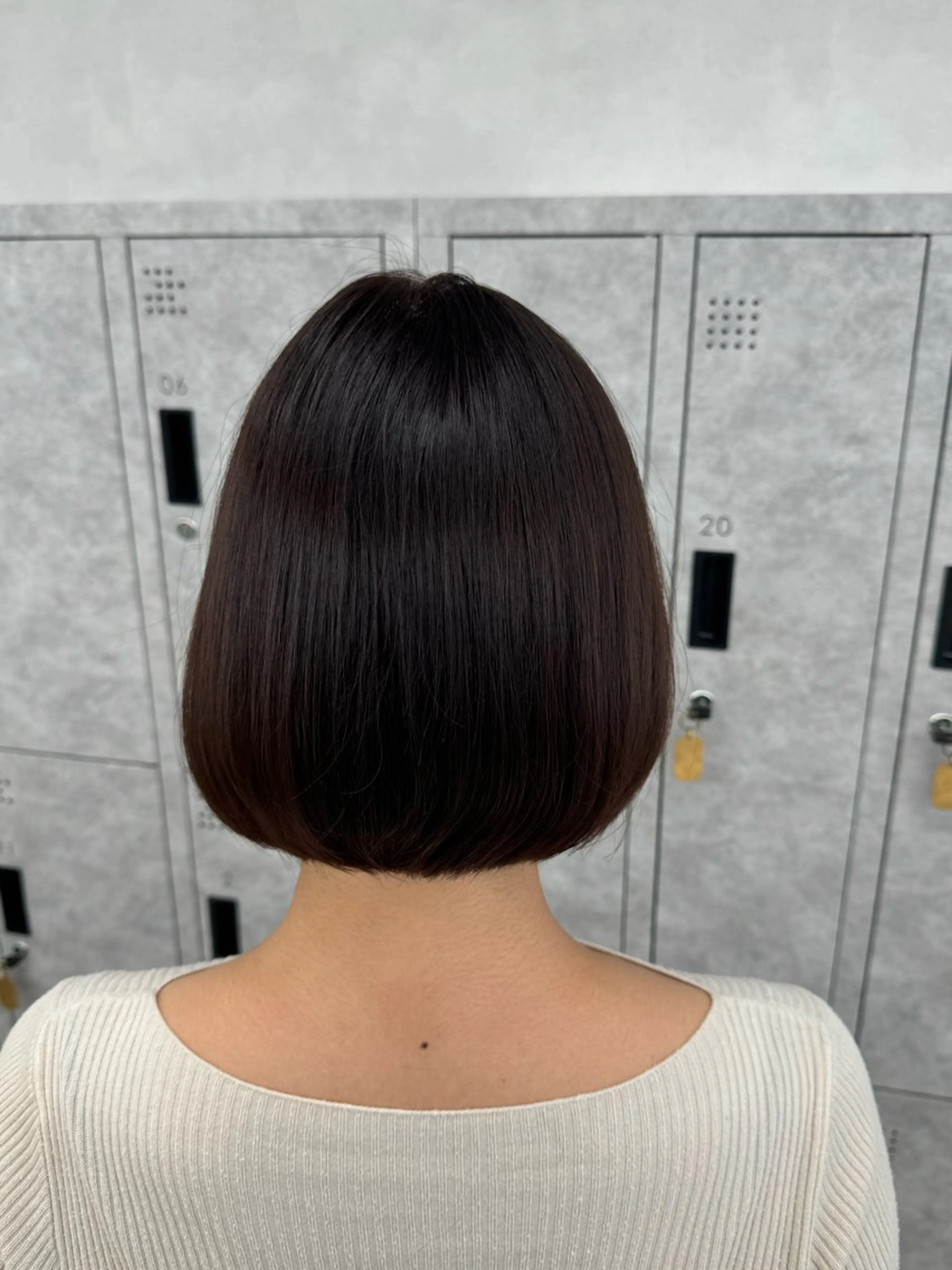 ショート 韓国レイヤー/ 顔まわり/西野和裕のヘアスタイル