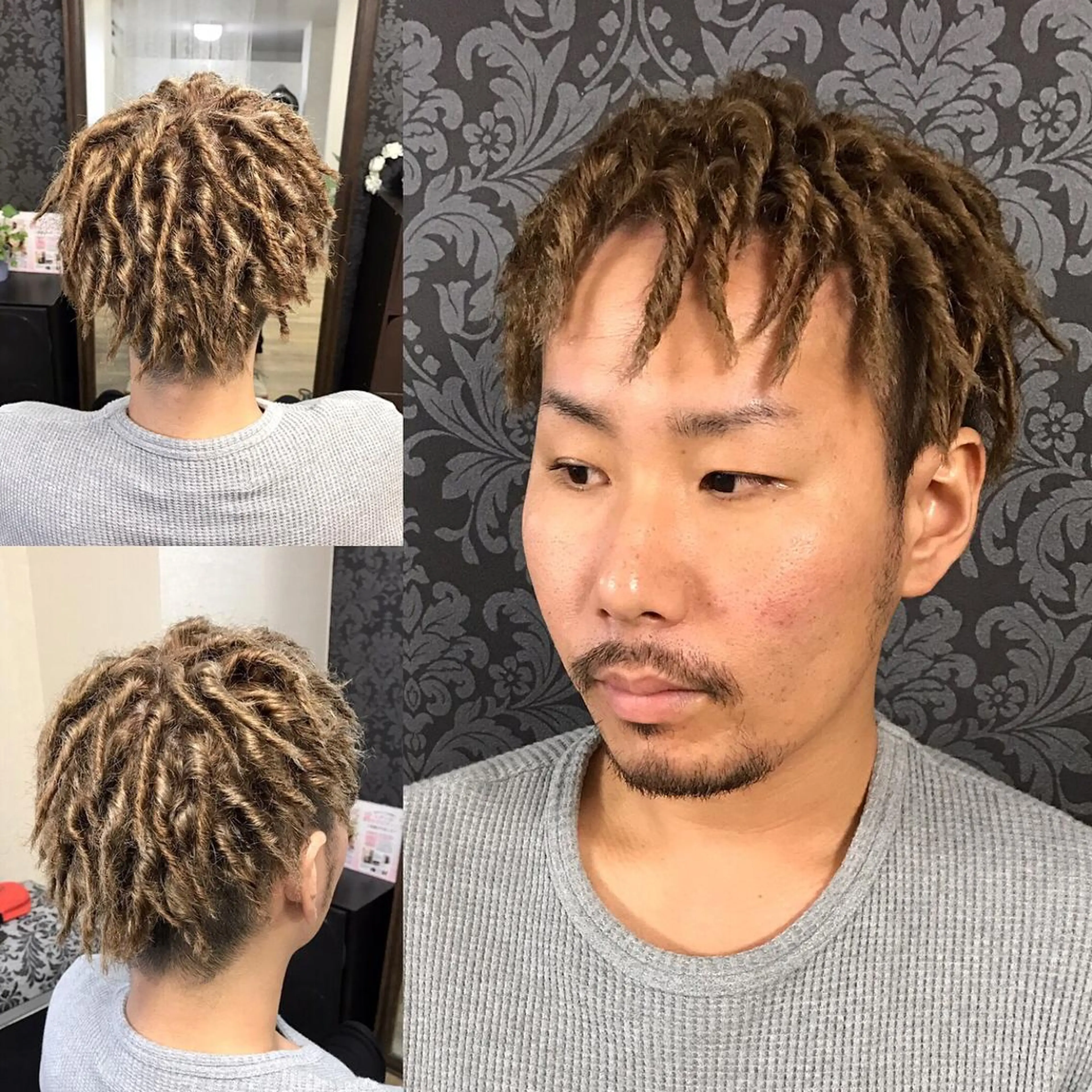 ショート カラー パーマ メンズ 池田 景子のヘアスタイル