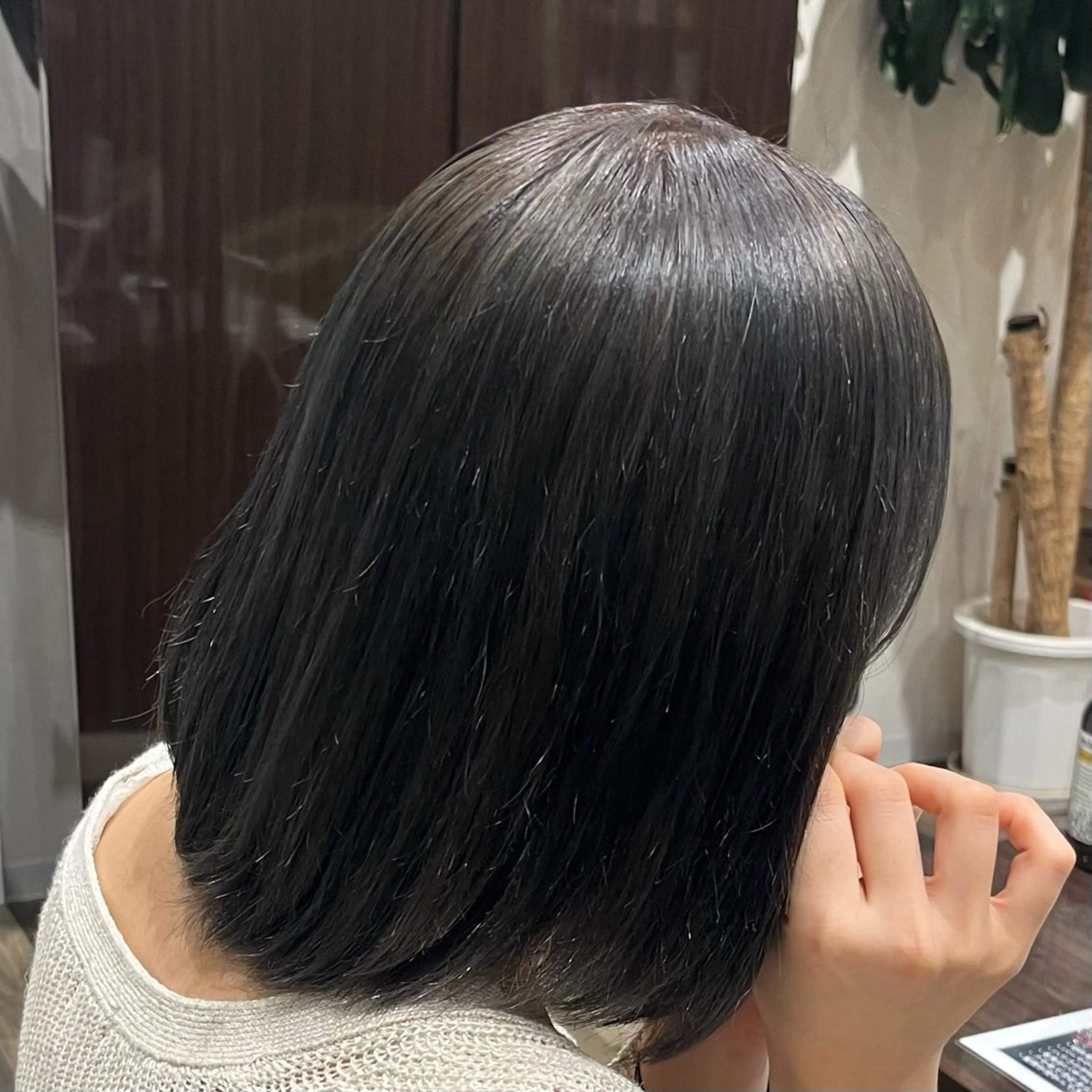 カラー アッシュ ブリーチ 透明感カラー ヘアカラー トリートメント 𝐲𝐮𝐮 /艶髪 /透明感カラー🌱のヘアスタイル