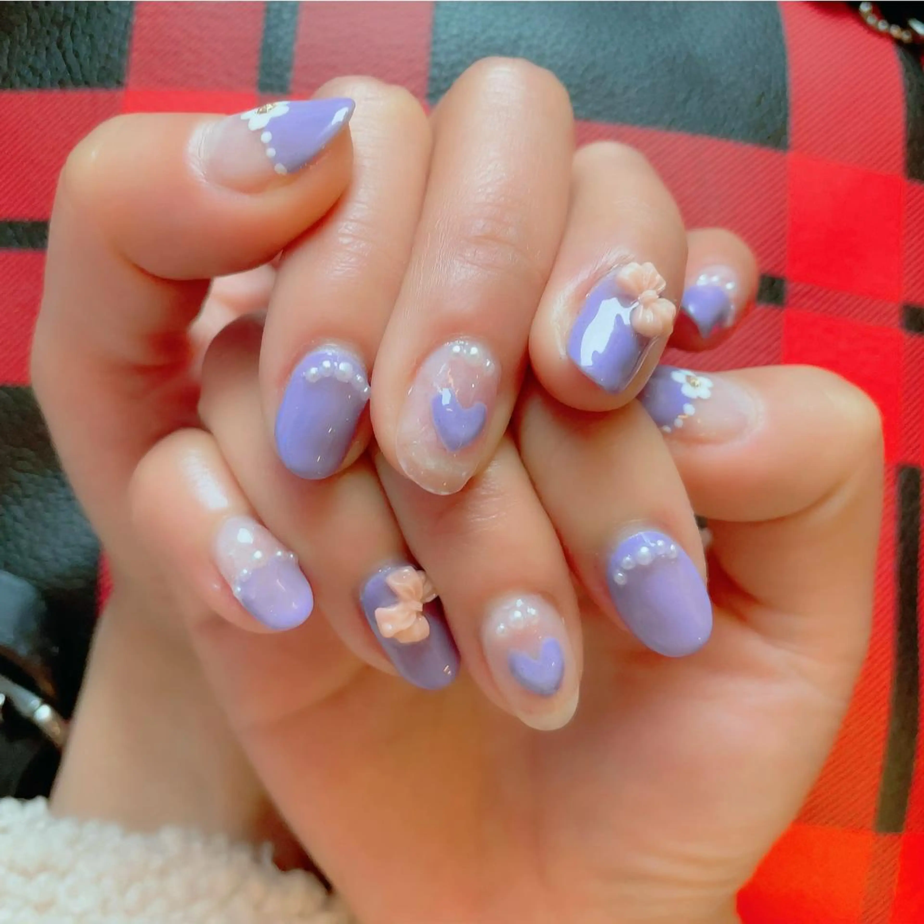 ネイル 持ち込み 畠山 ゆいのネイルデザイン