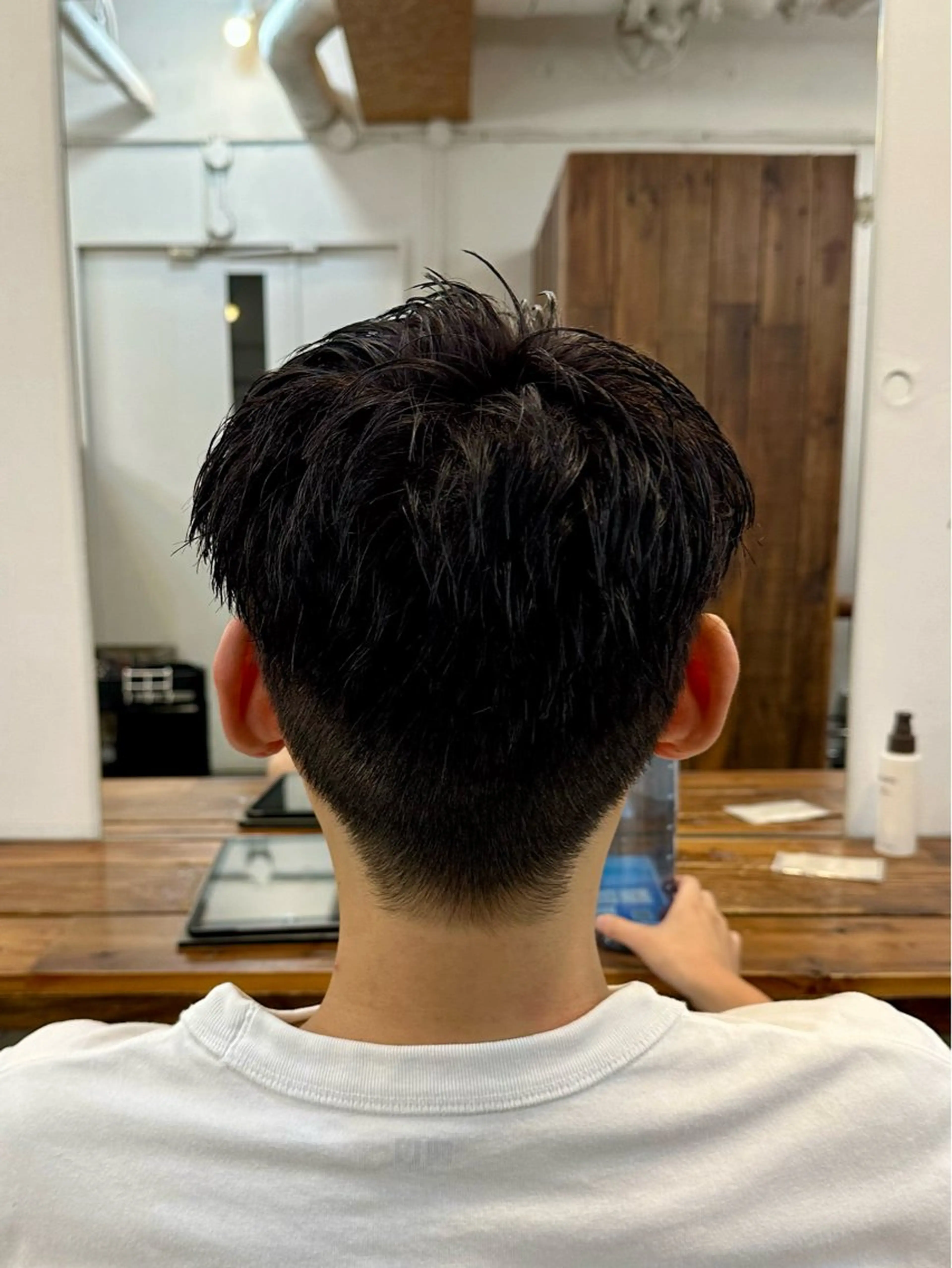 ショート メンズ 横浜/メンズ特化/ Farbe/田中颯斗のヘアスタイル