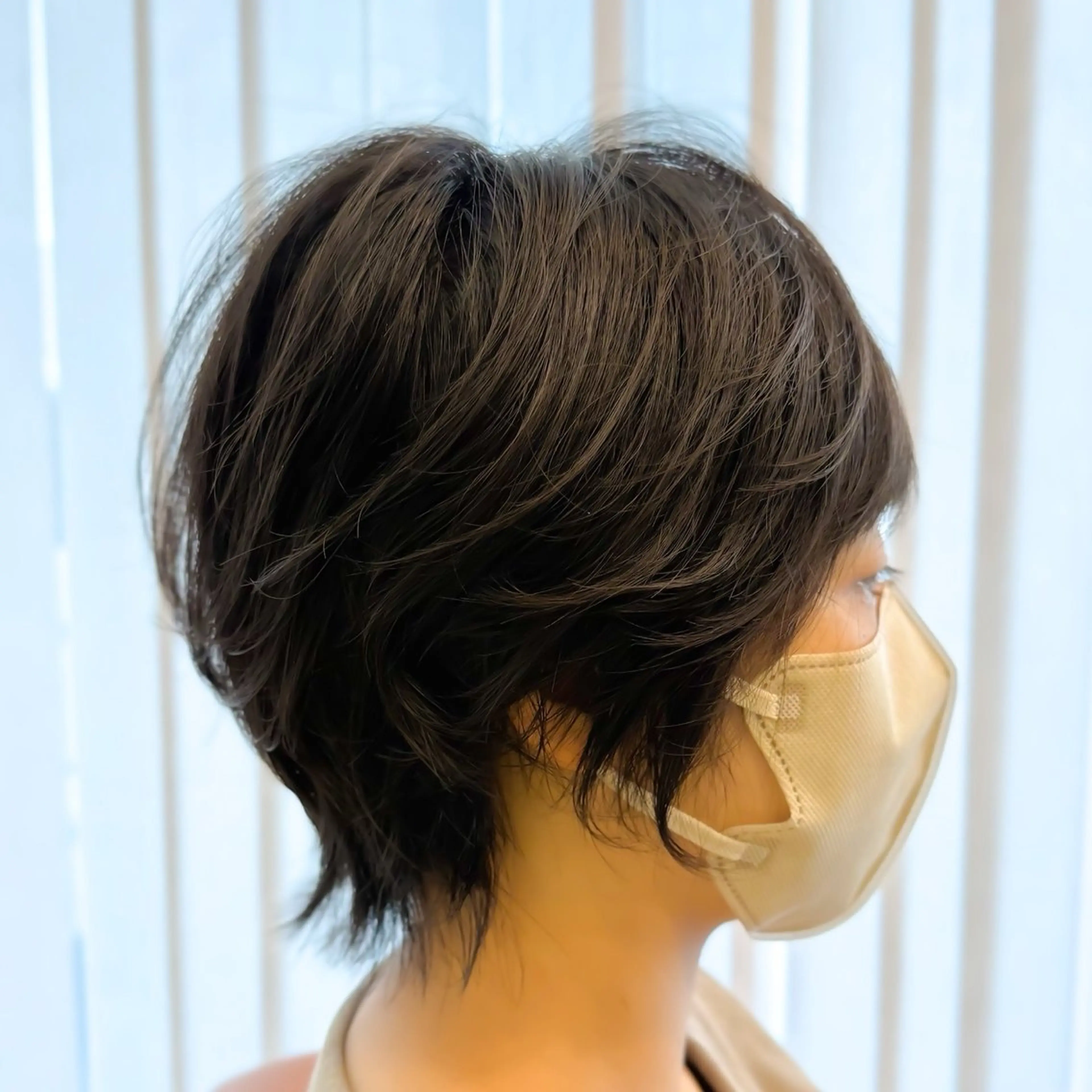 ショート カット ヘアカラー 桃井 達哉のヘアスタイル