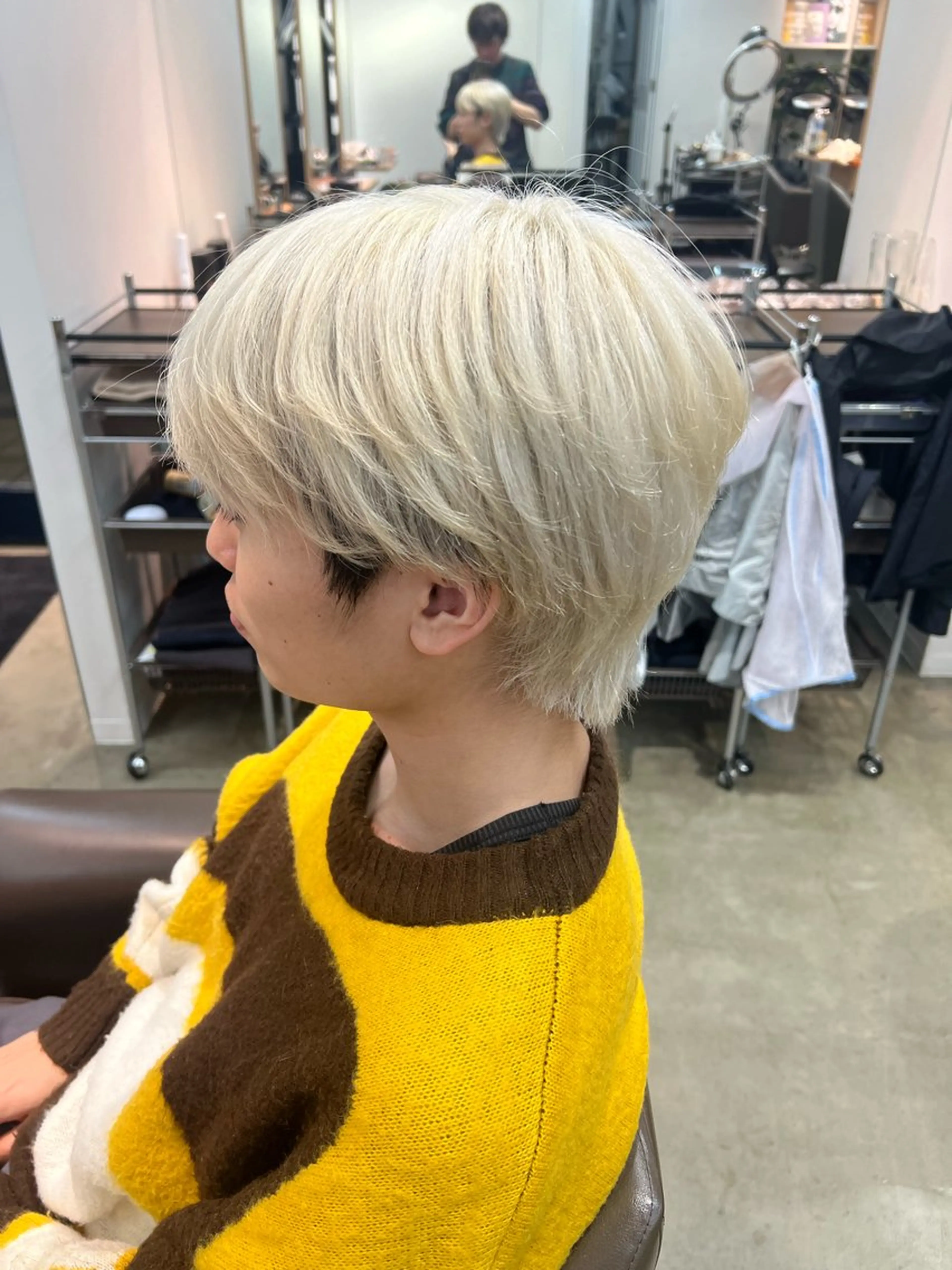 ショート Omnis所属・山中 欧輔のヘアスタイル