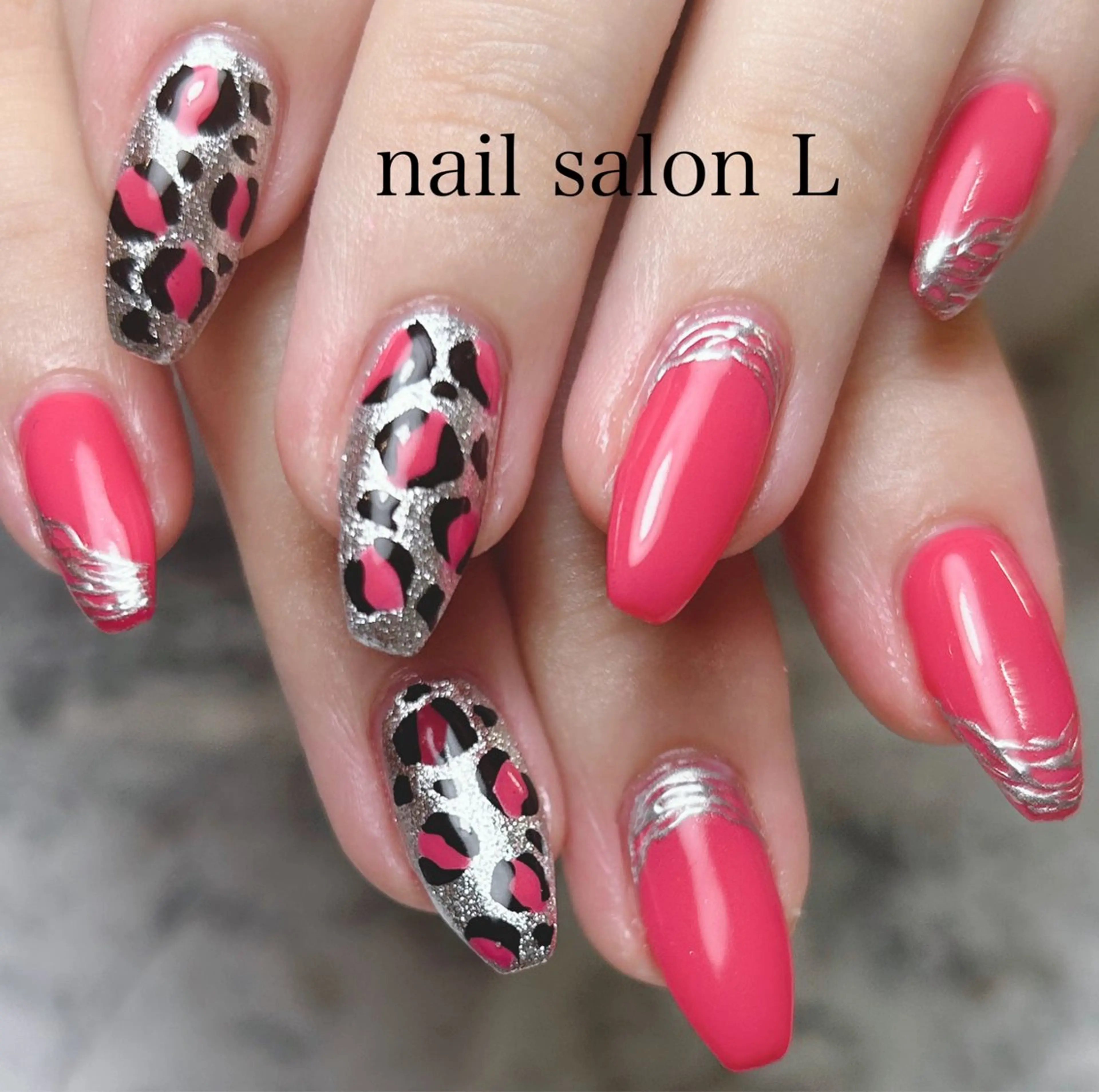 ネイル ハンドネイル 吉川市 ネイルサロンLのネイルデザイン