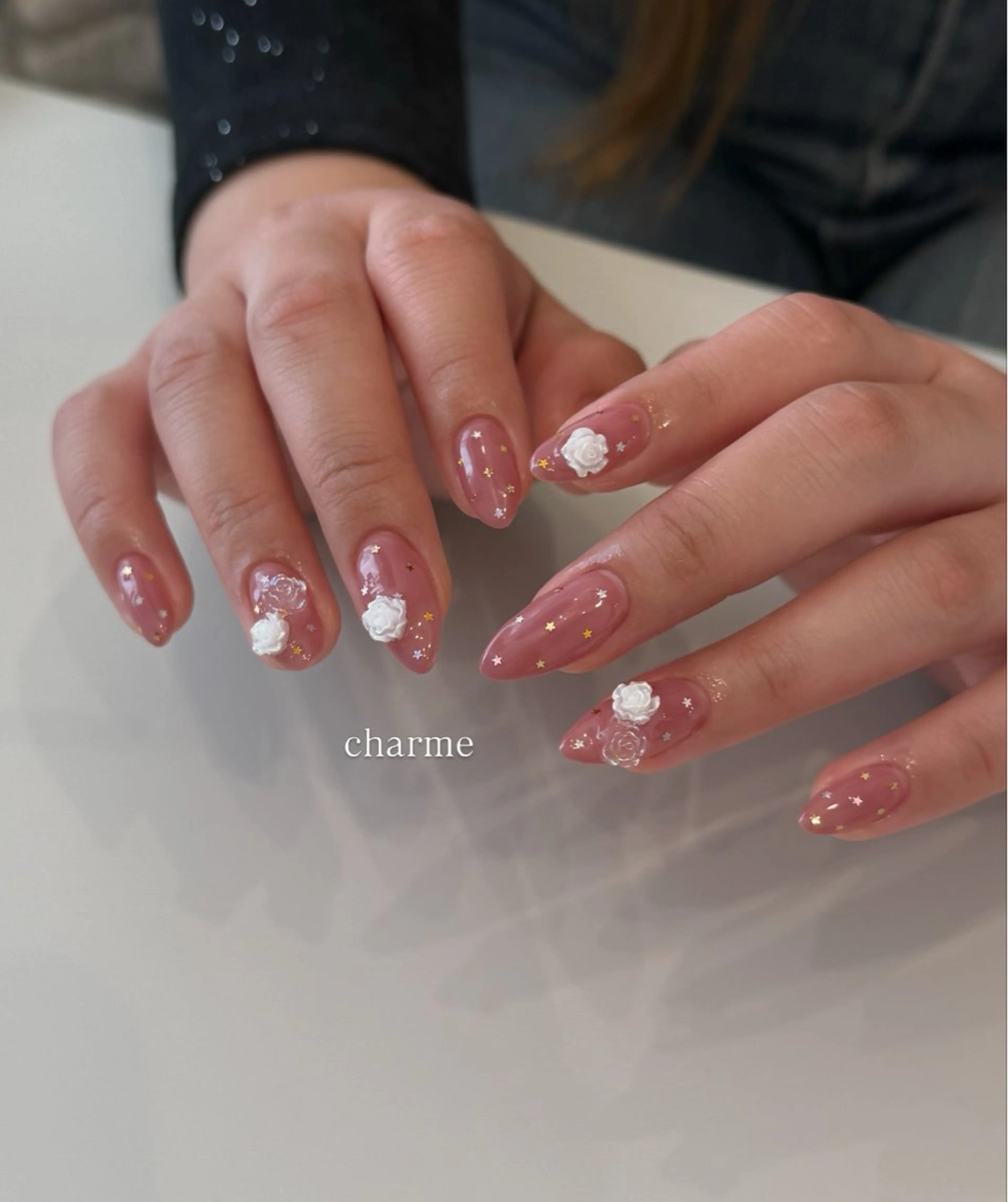 ネイル ハンドネイル フットネイル nailsalon charmeのネイルデザイン