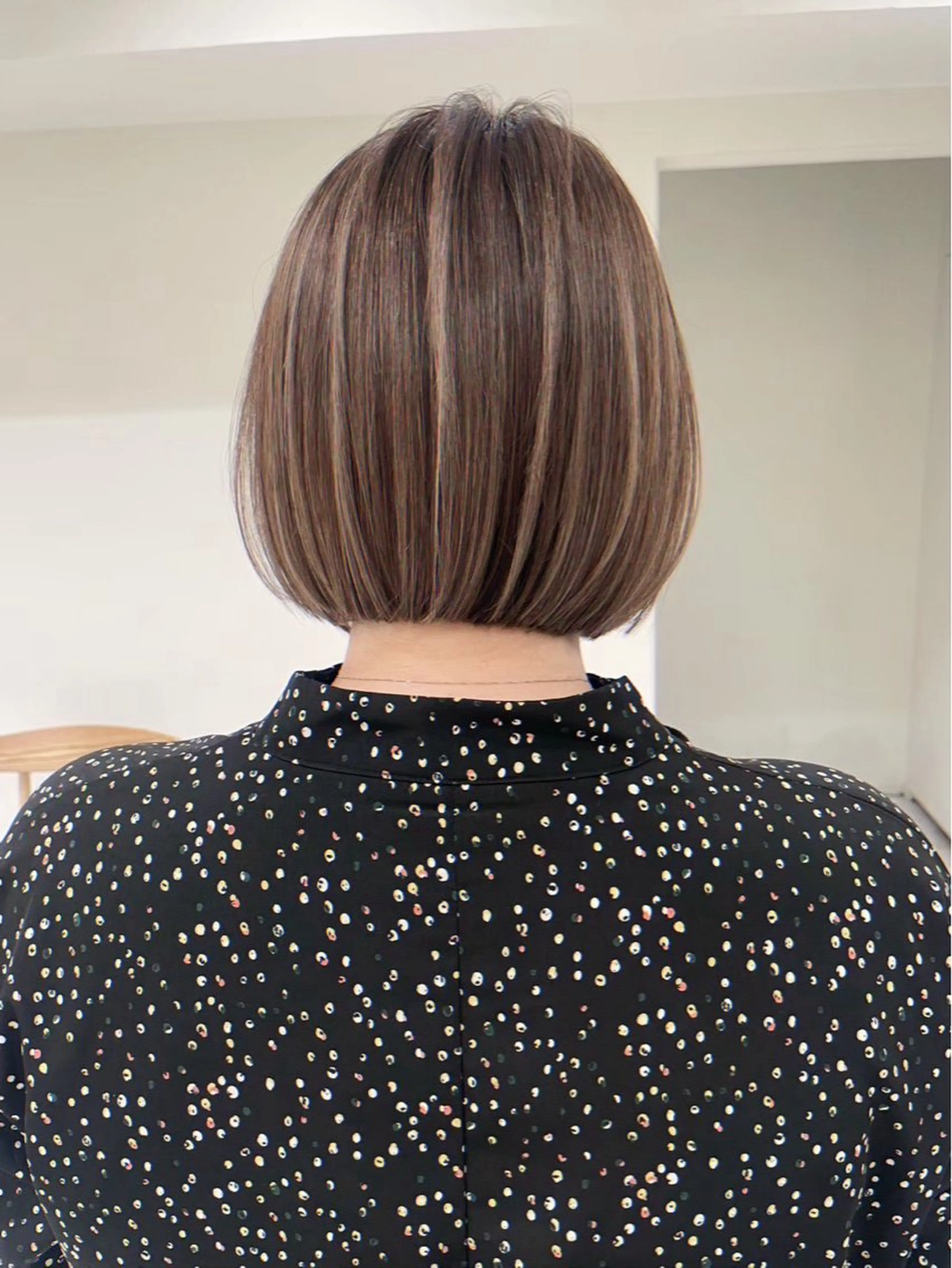 ショート カラー ヘアカラー ハイライト/レイヤー 河原町/Manatoのヘアスタイル