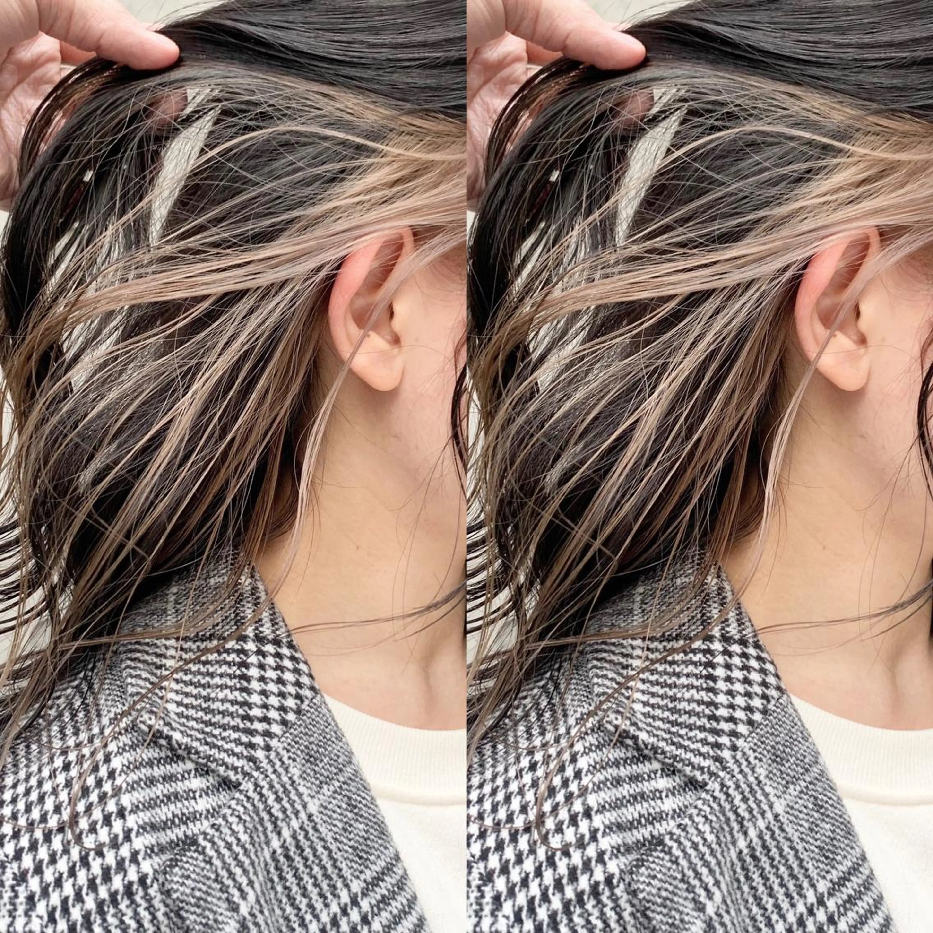 ショート カラー ヘアアレンジ ハイトーン/美髪矯正 🍃大江拓実のヘアスタイル