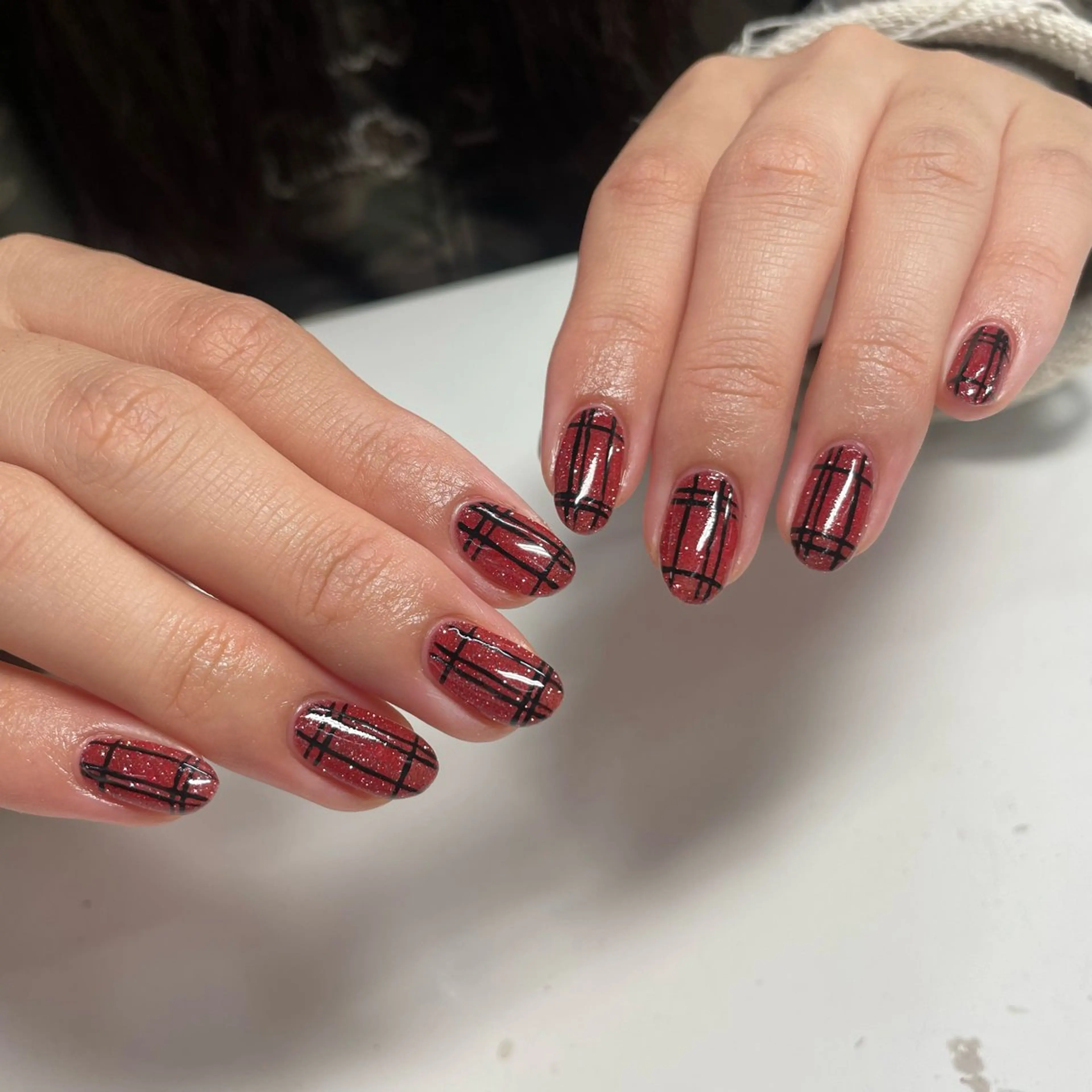 ネイル 冬ネイル クリスマス ハンドネイル WOLTOKYO 渋谷/RIAのネイルデザイン