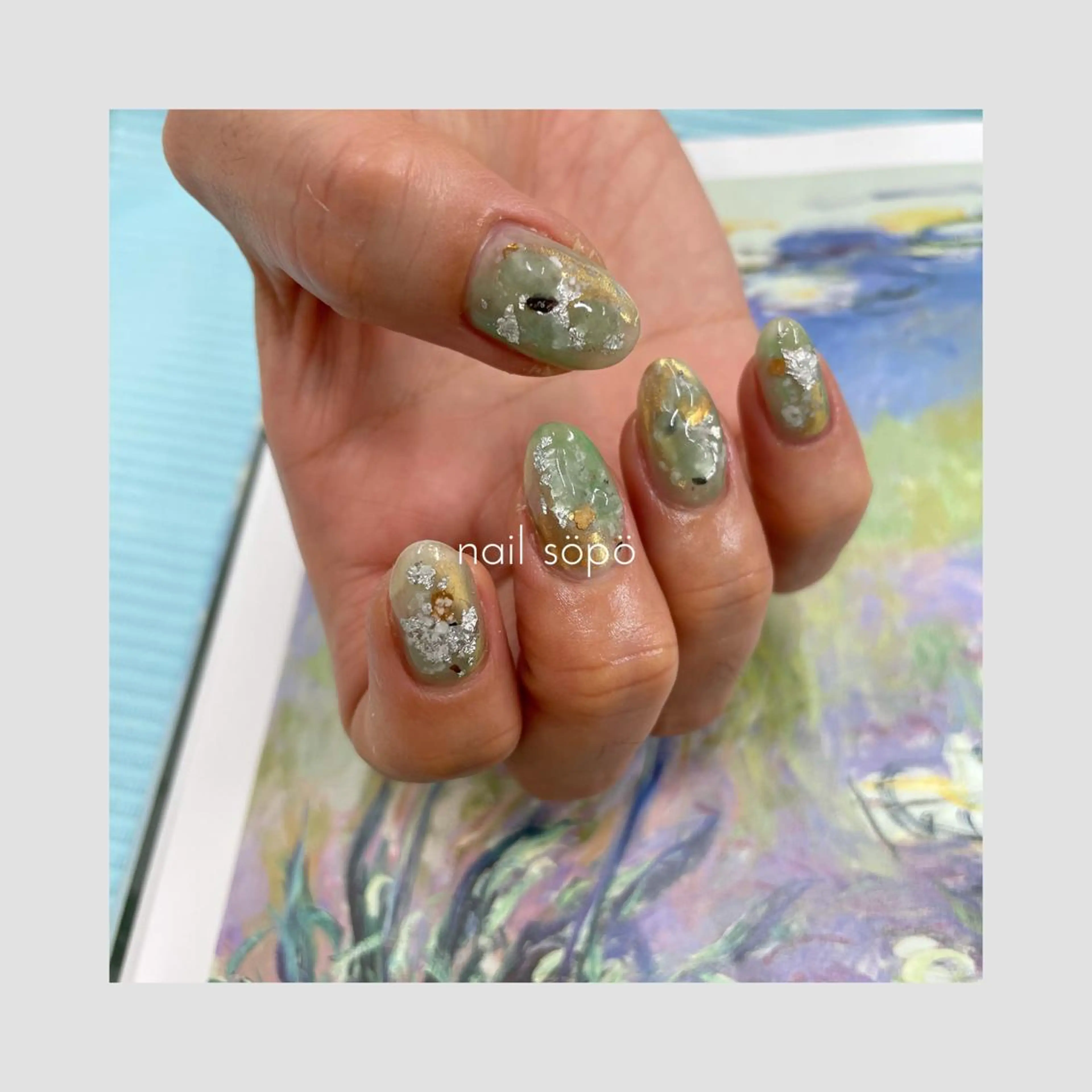 ネイル 自由が丘✳︎奥沢 nail söpöのネイルデザイン