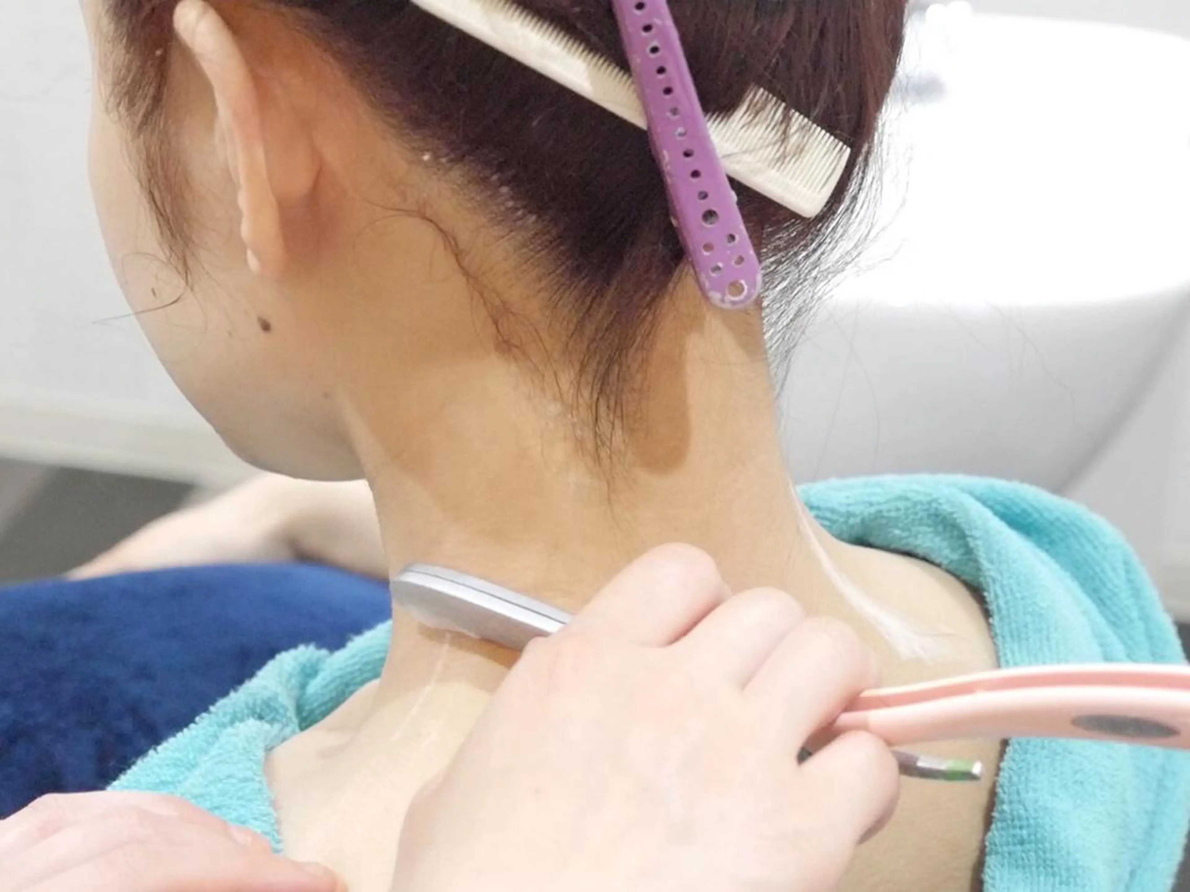 アロマミストの美肌シェービング+襟そり[マスク＆眉カット付] 50分¥7,150の写真