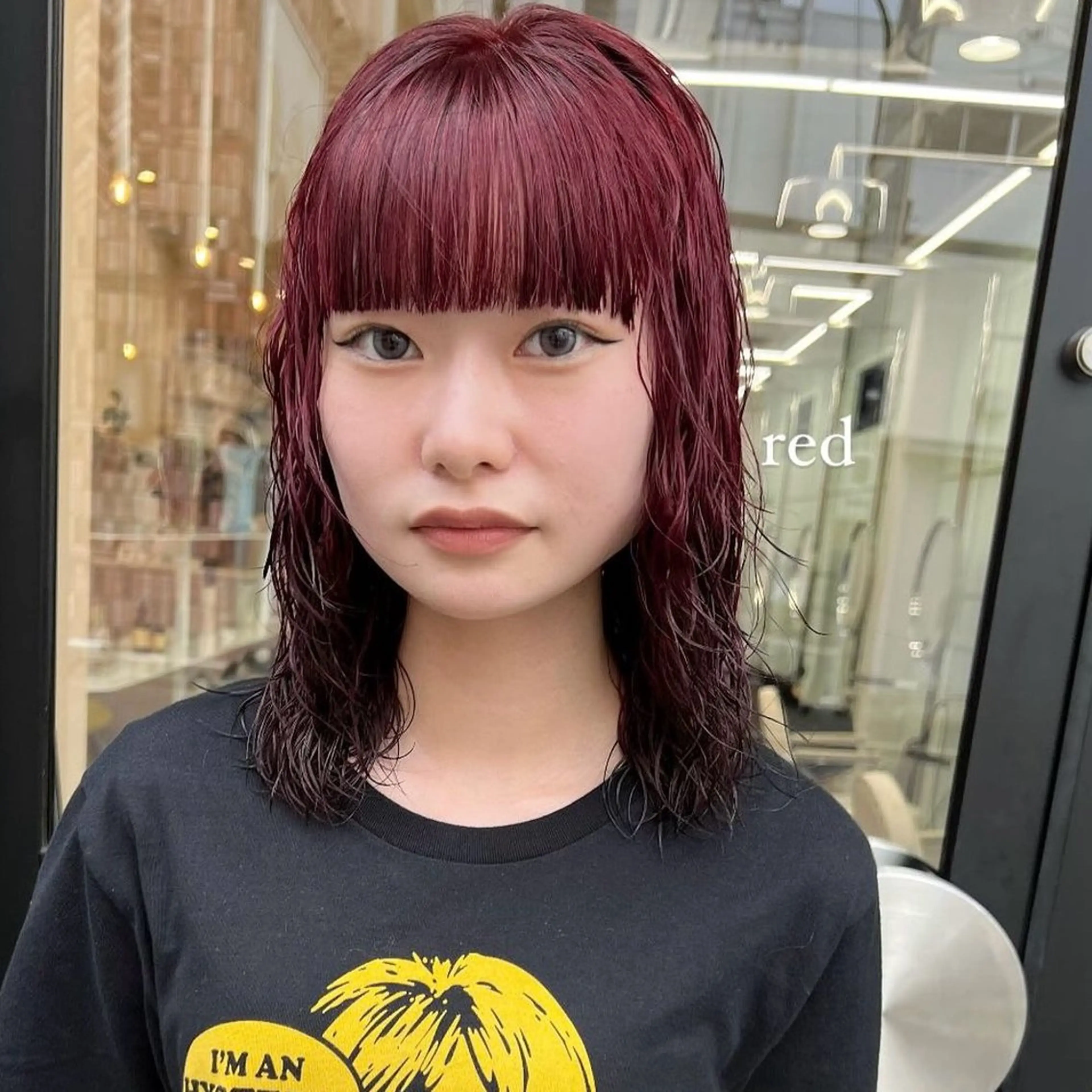 セミロング カラー arisa/暖色 /伏見/レイヤーのヘアスタイル