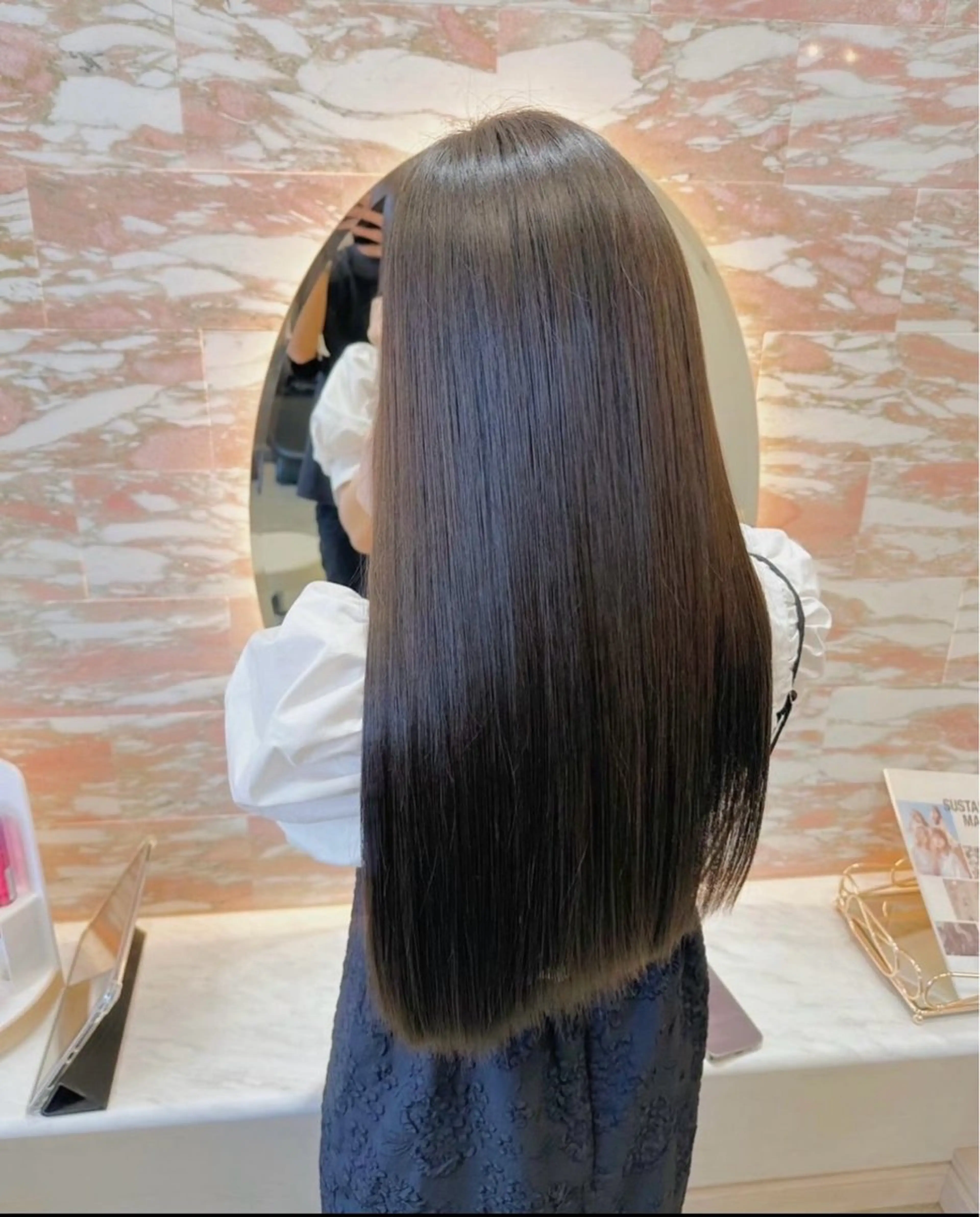 前髪縮毛✨️の写真