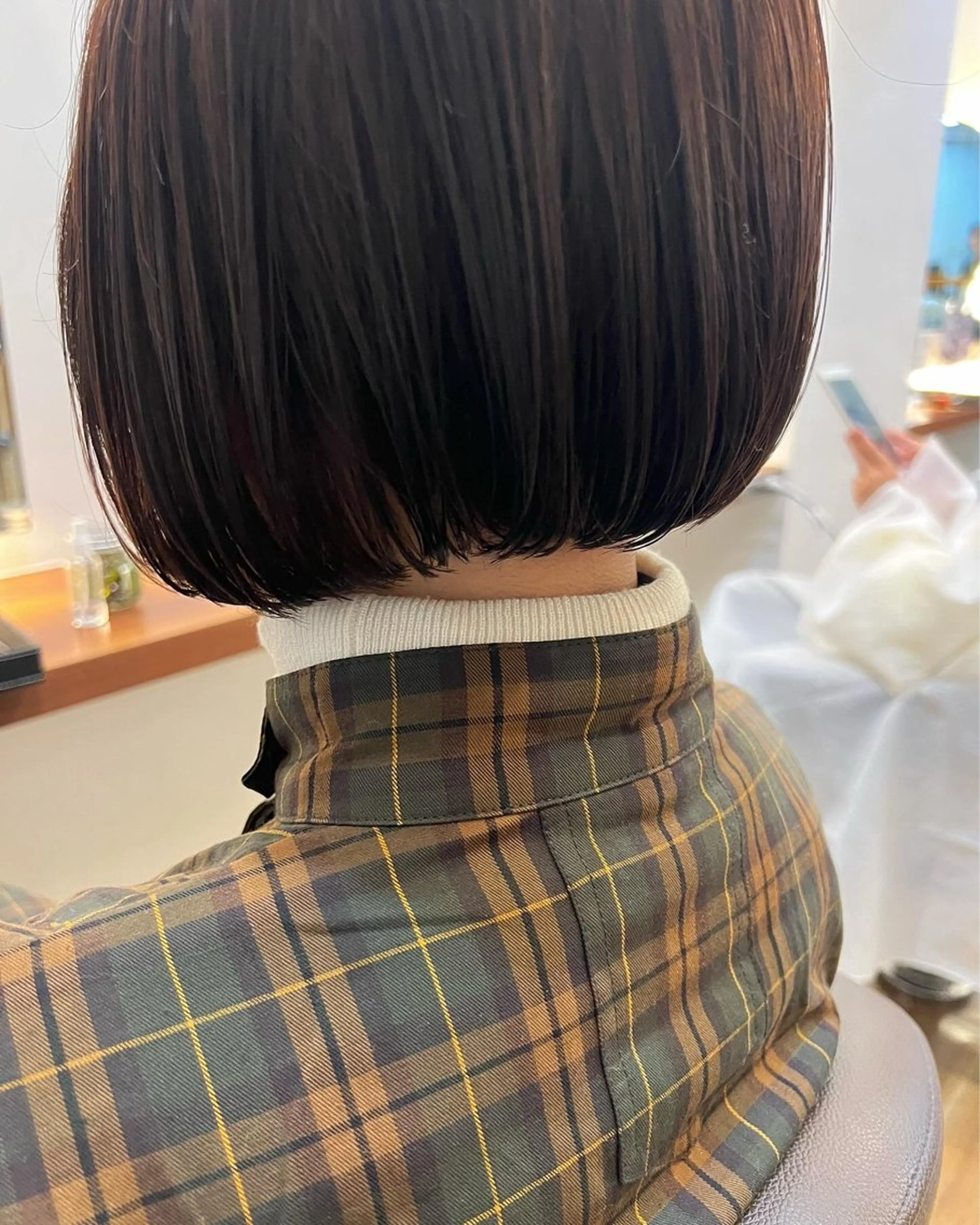 ショート カラー 池田理紗/ bob/メンズカットのヘアスタイル