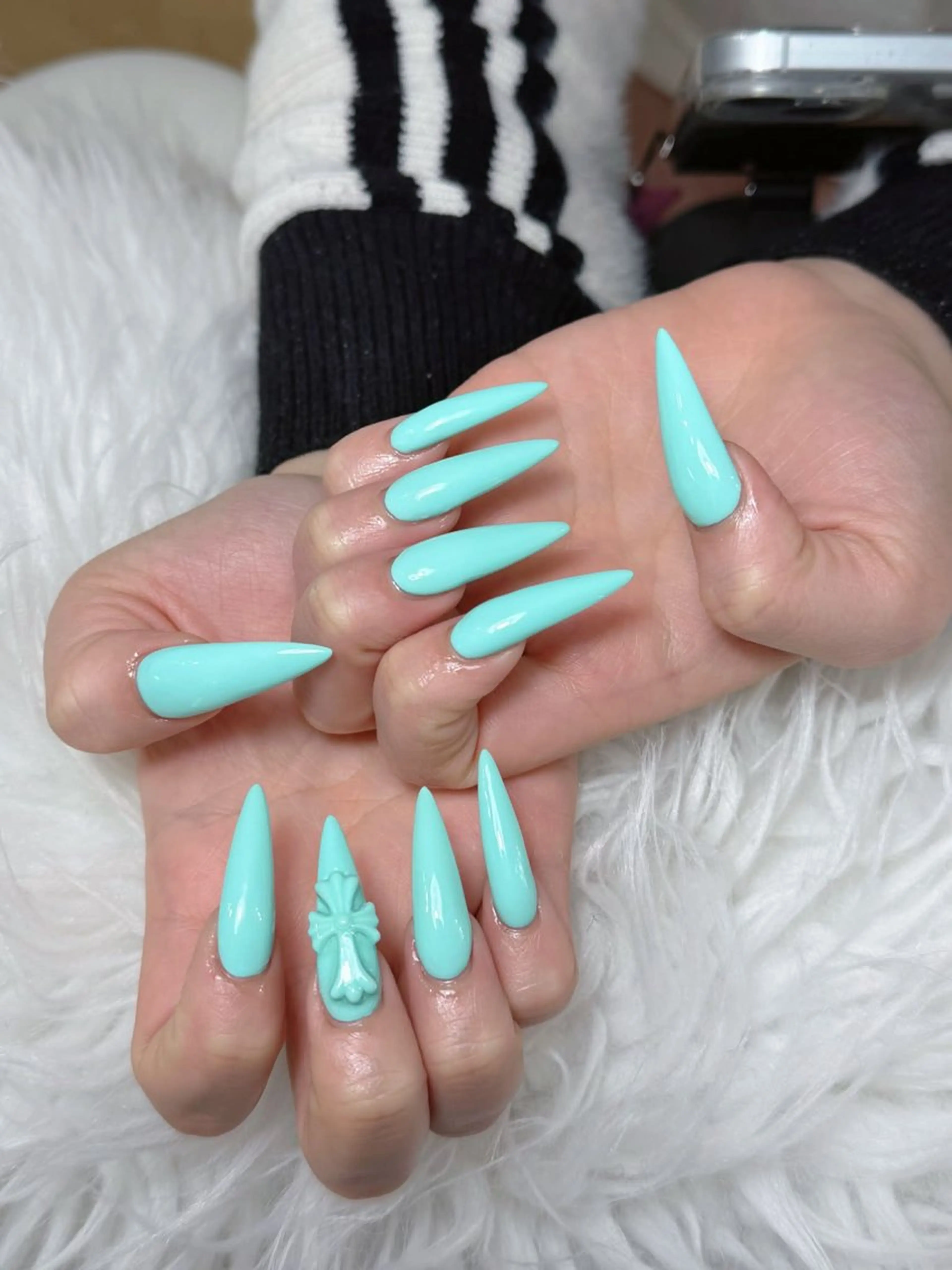 ネイル アートネイル ジェルネイル マグネットネイル ニュアンスネイル シンプルネイル ハンドネイル Ryu Nail NekoChanのネイルデザイン