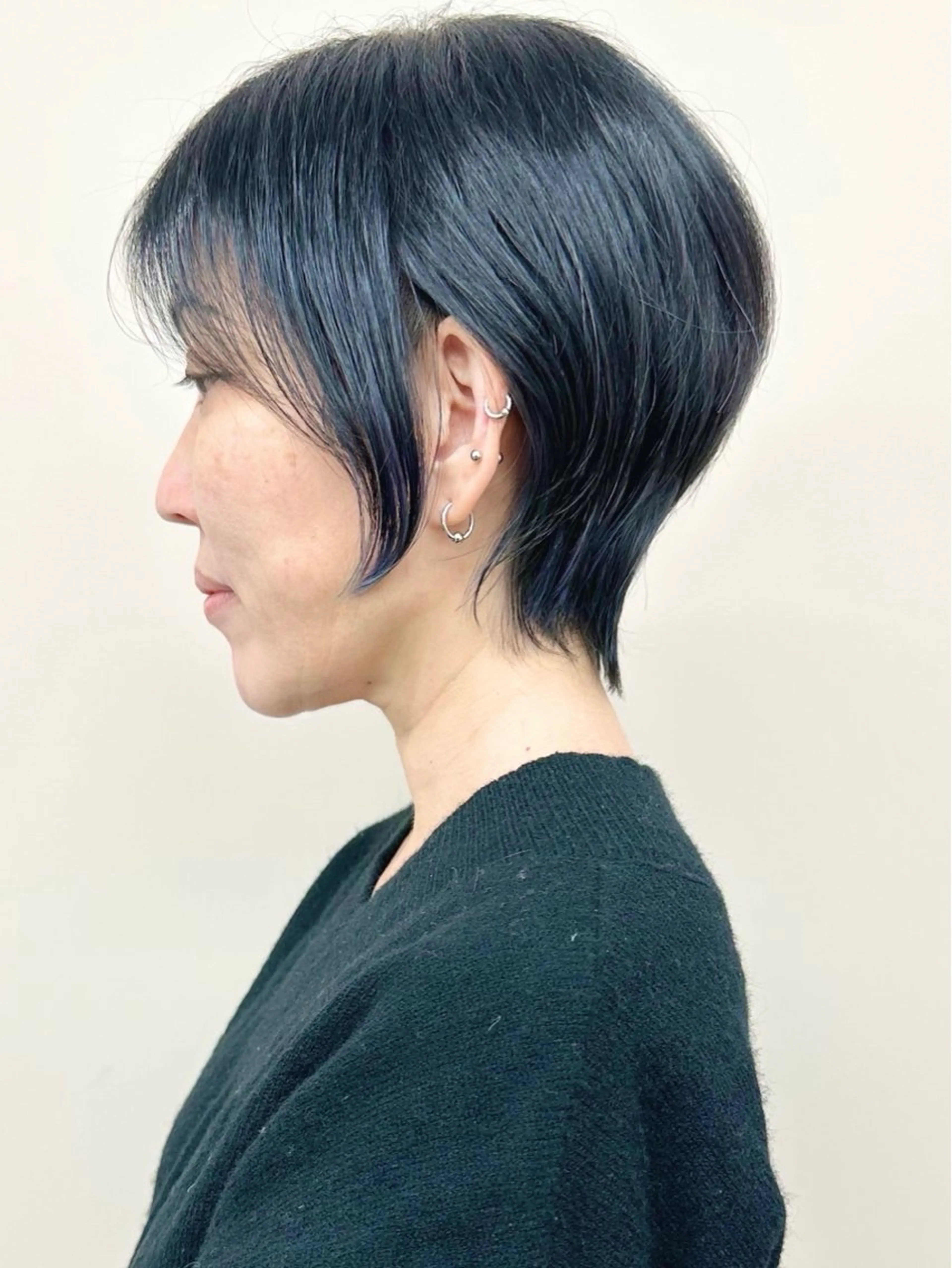 ショート ボブ/ゆるふわ ボブパーマ/とういのヘアスタイル