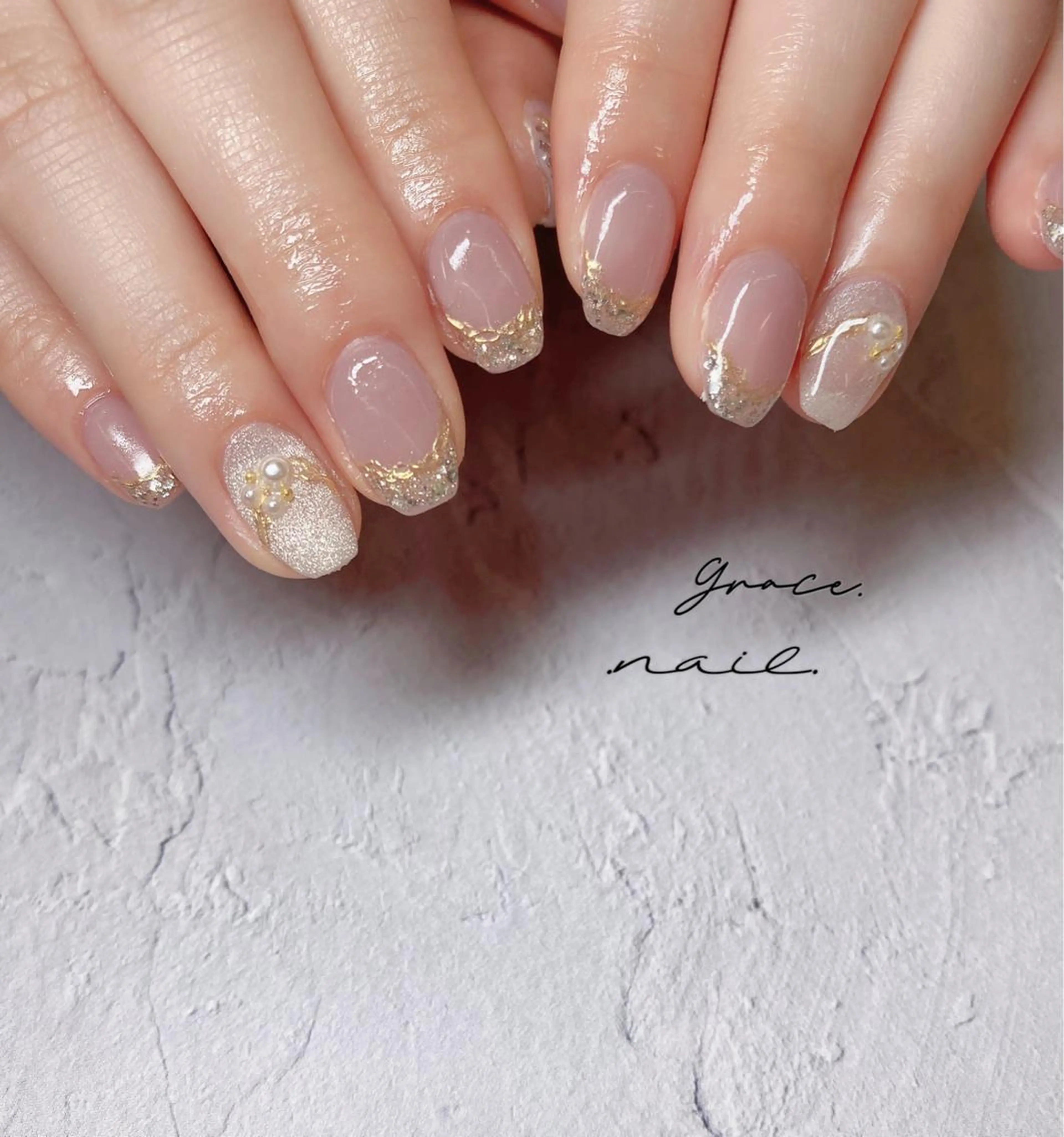 ネイル ハンドネイル ☆*｡Grace Nail｡*☆のネイルデザイン