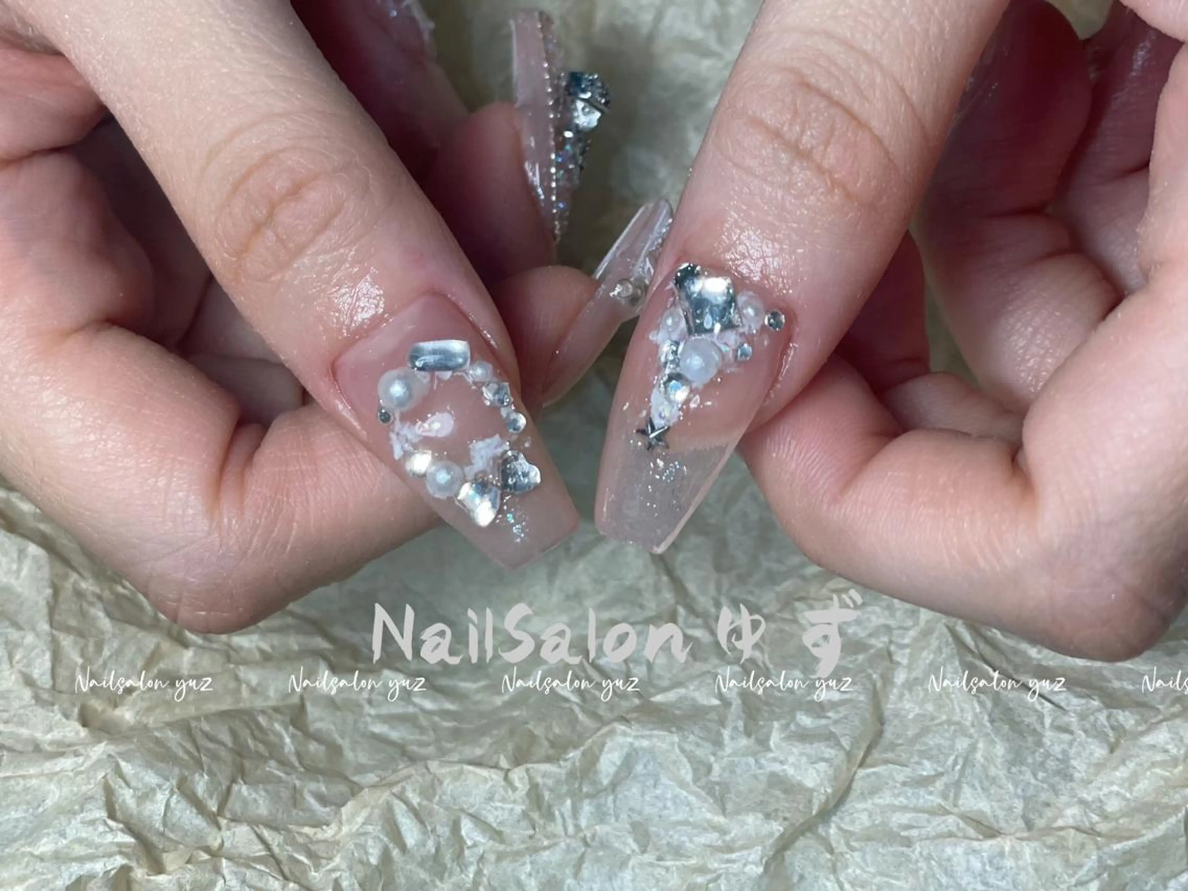 ネイル ハンドネイル ハンドケア MAKI💚💚💚 秋葉原.のネイルデザイン