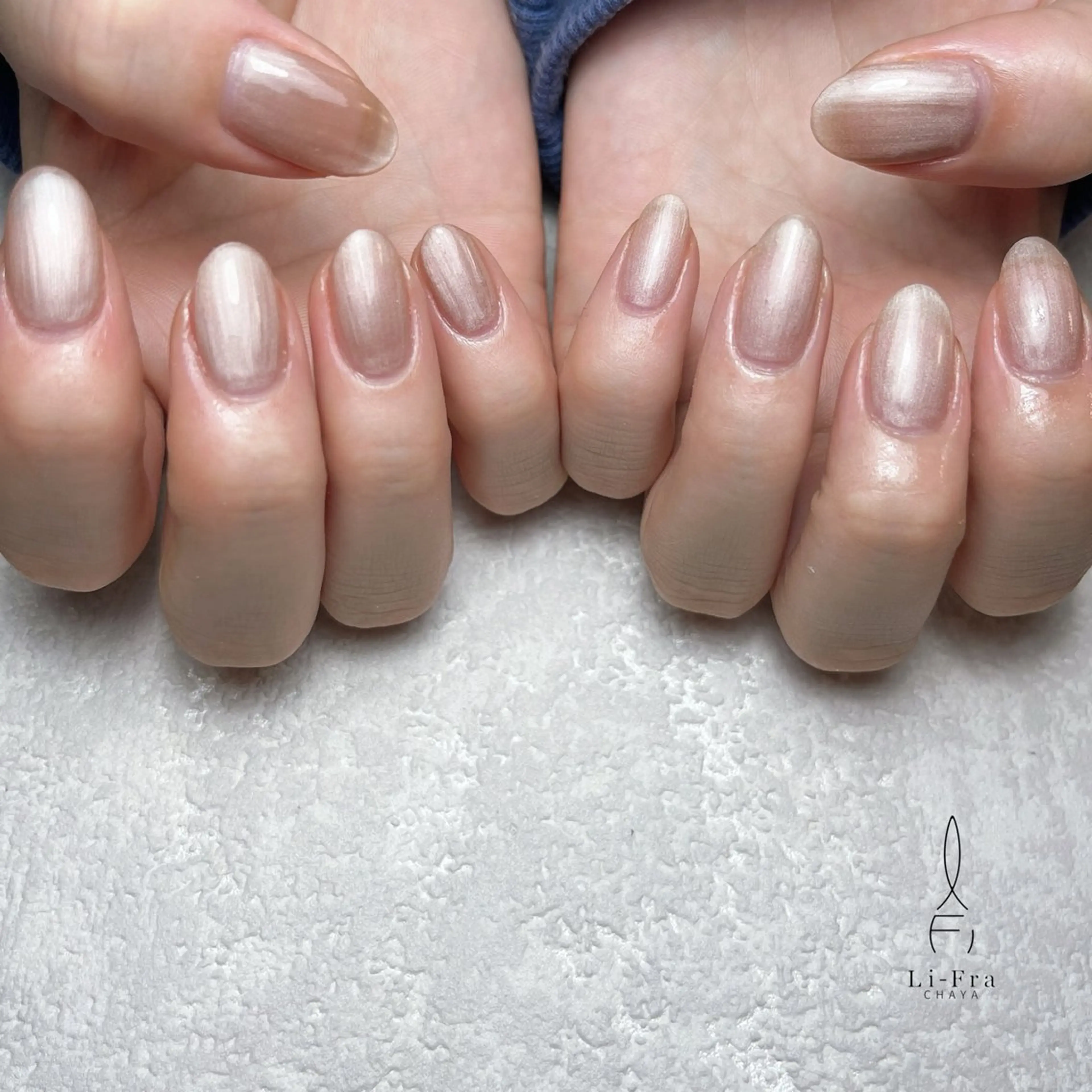 ネイル マグネットネイル Li-Fra JINNOのネイルデザイン