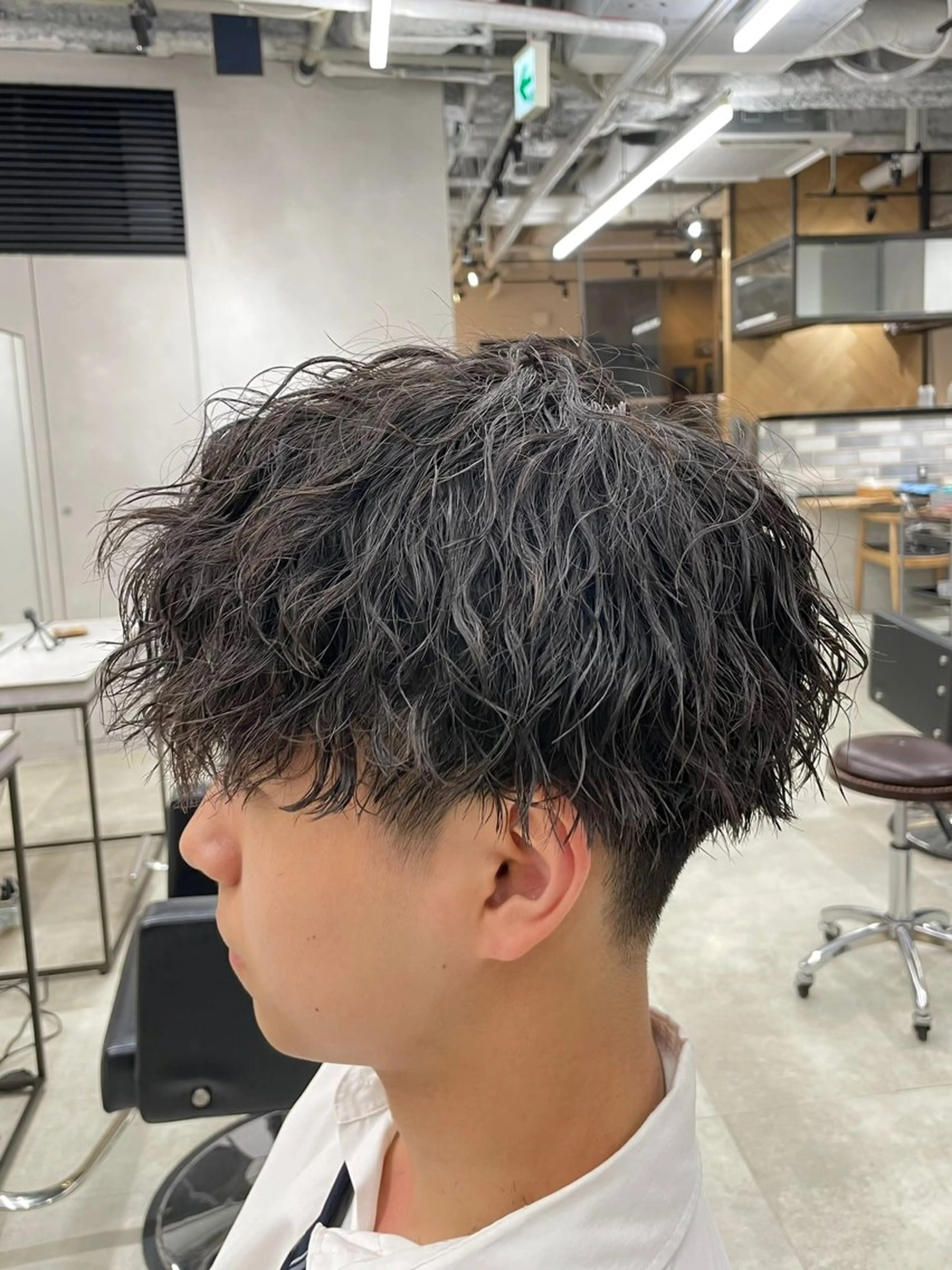 【メンズパーマ】🟦🔥ツイストスパイラルパーマ🔥×メンズカットの写真