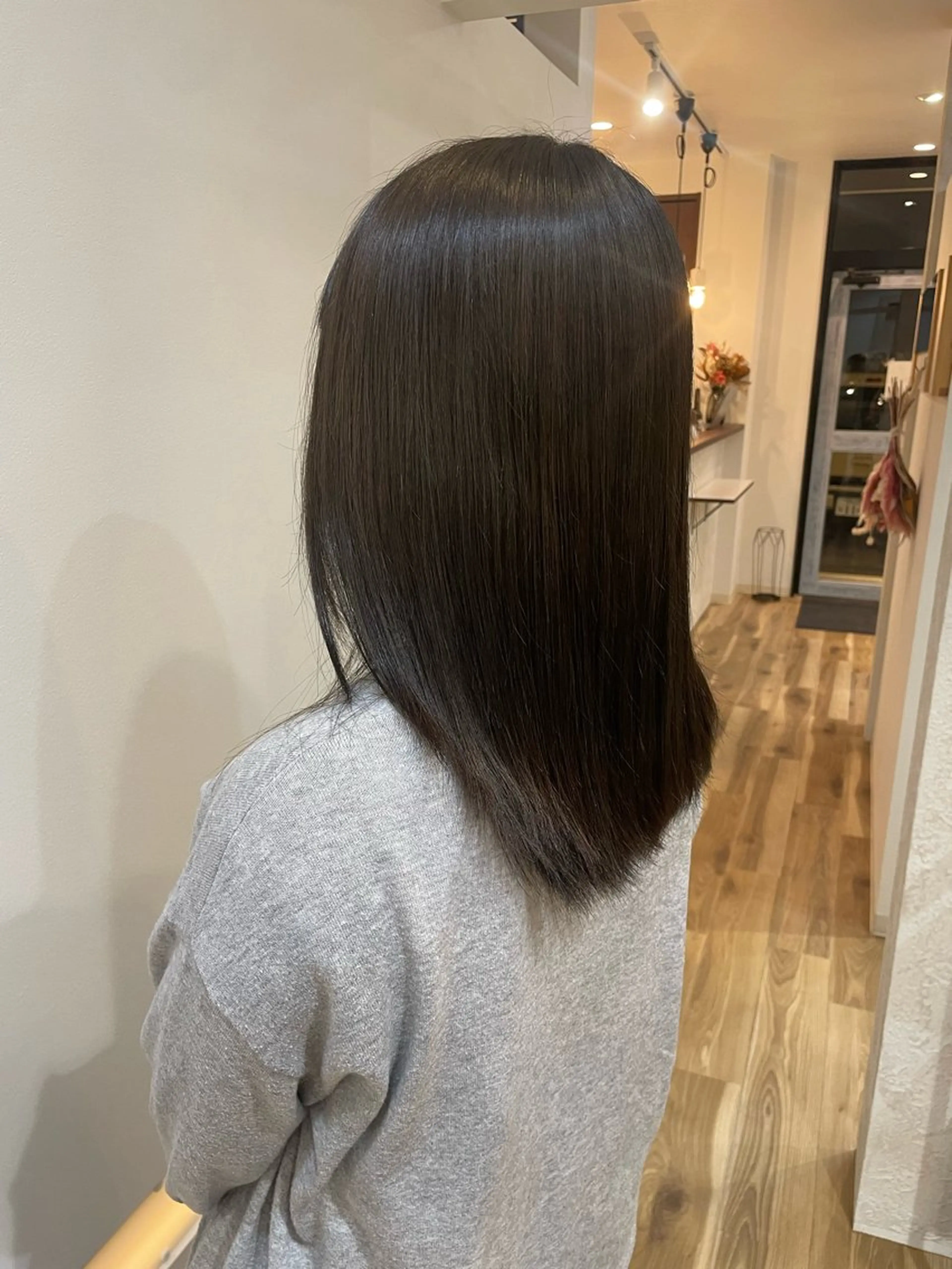 ロング カラー オリーブカラー ヘアカラー リトルガーデン/ yuka🧁‎‎のヘアスタイル