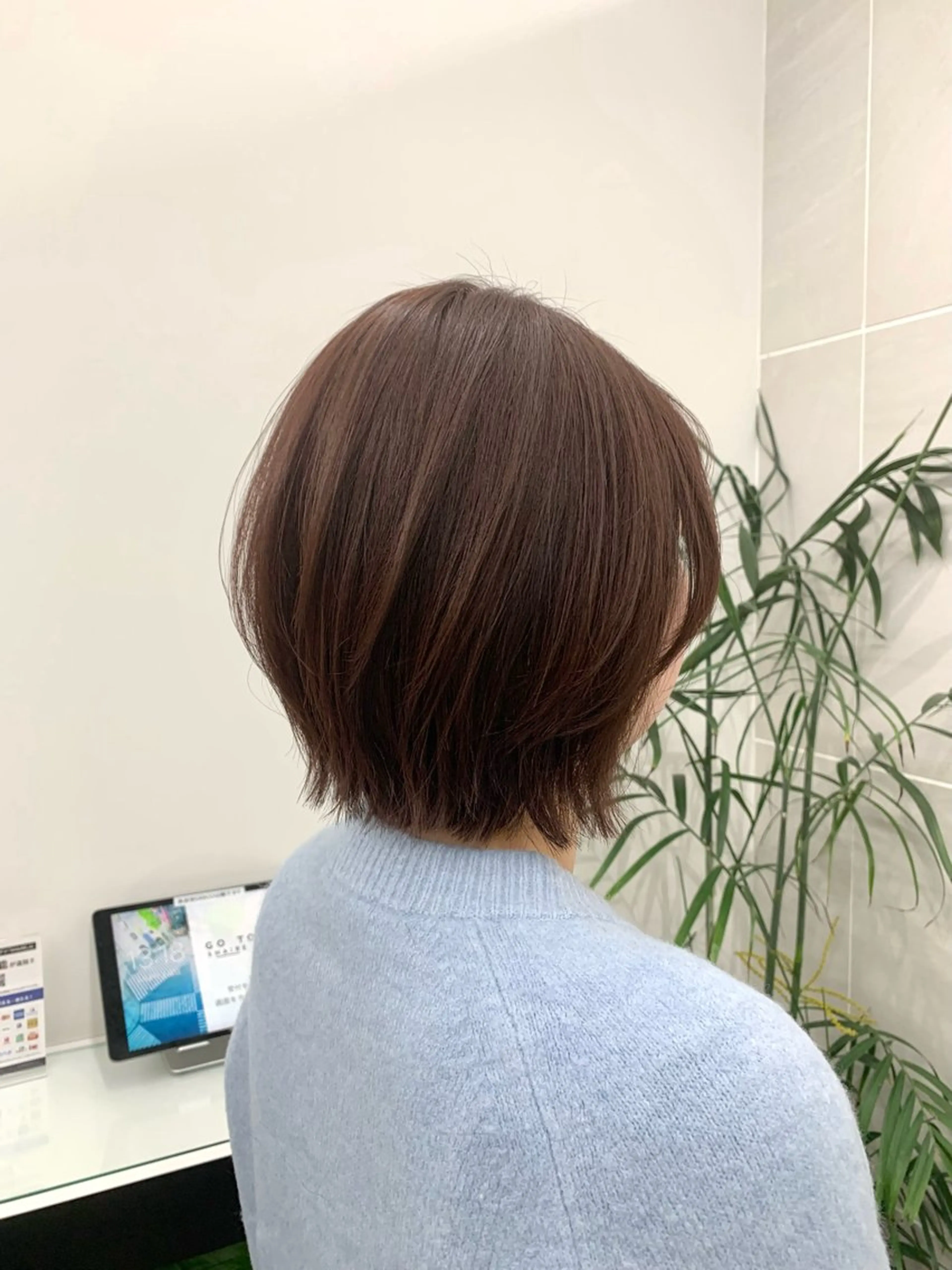 ショート カラー ショートレイヤー レイヤーカット ショートヘア カット ヘアカラー ヘッドスパ 本格ヘッドスパ🌿 ×ヘア　佐藤のヘアスタイル